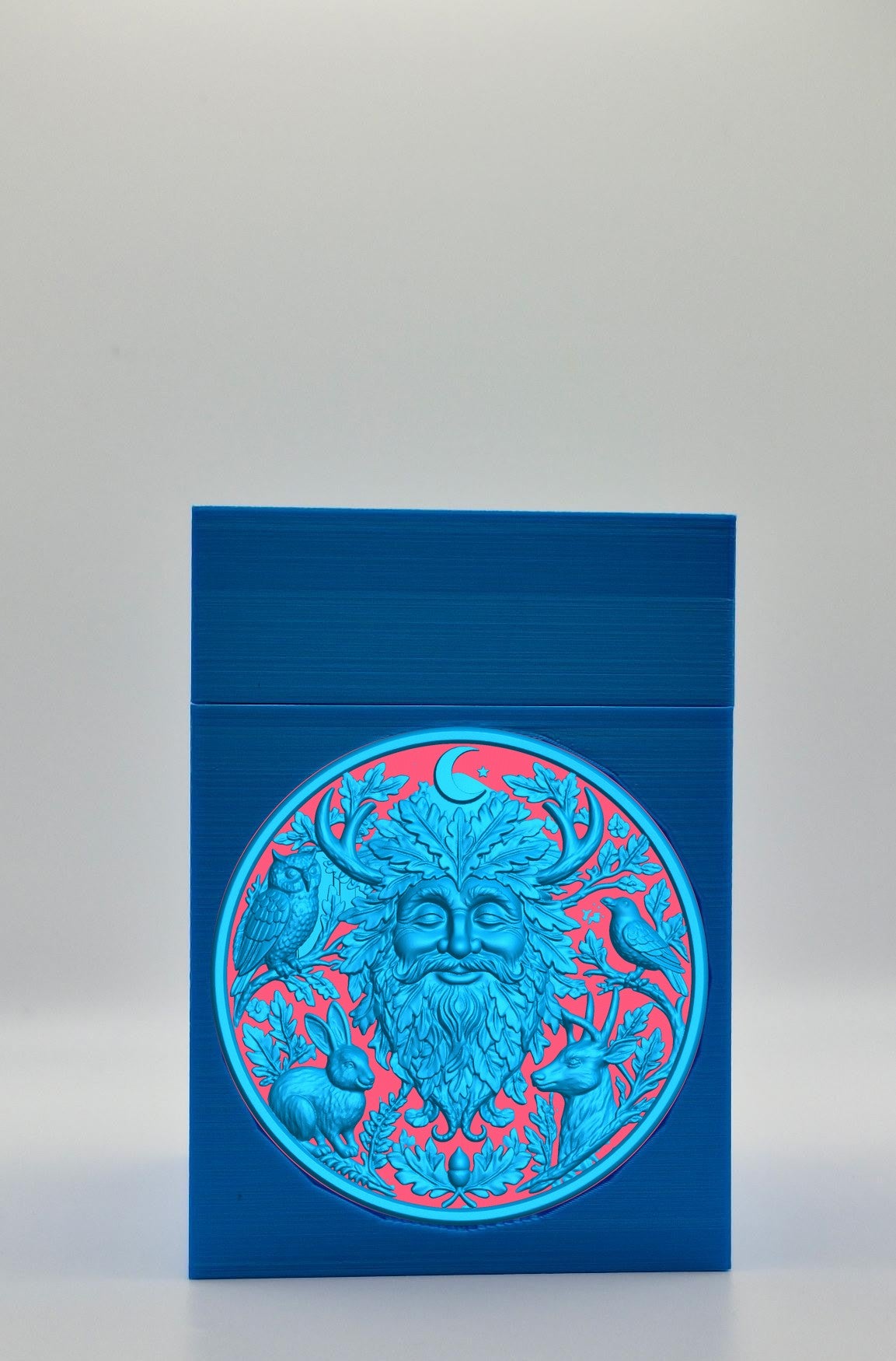 Tree Spirit Card Box — Blue
