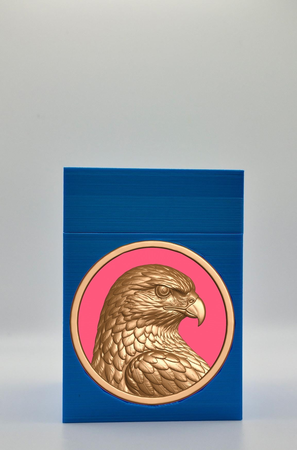 Eagle Card Box — Blue