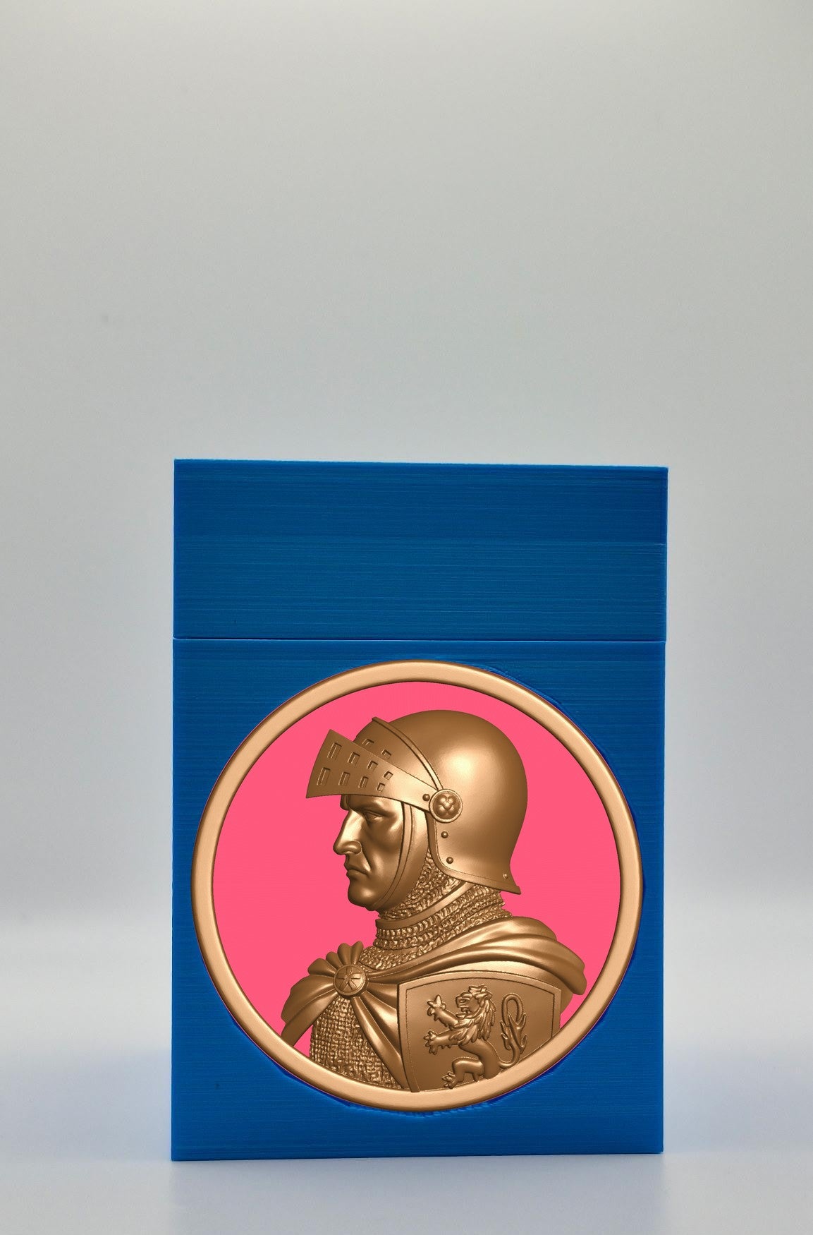 Knight Card Box — Blue