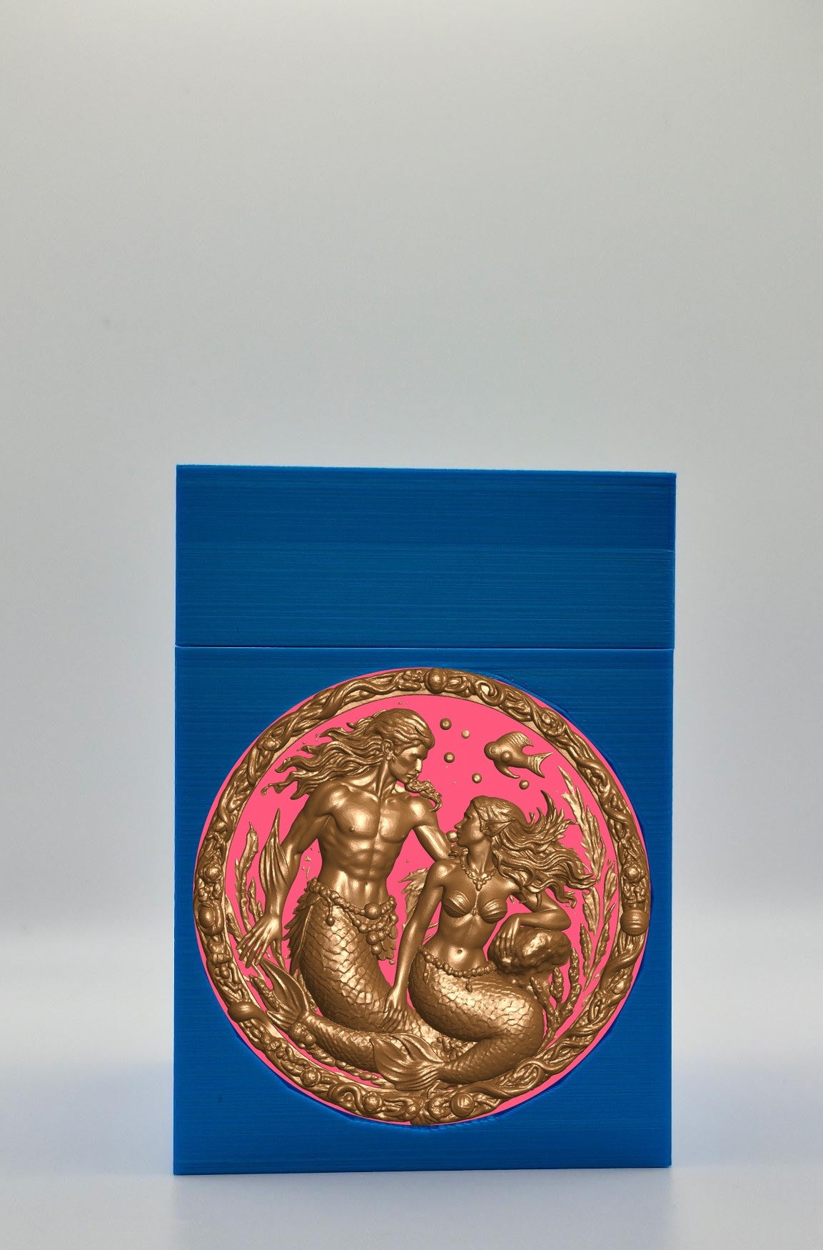 Merfolk Card Box — Blue