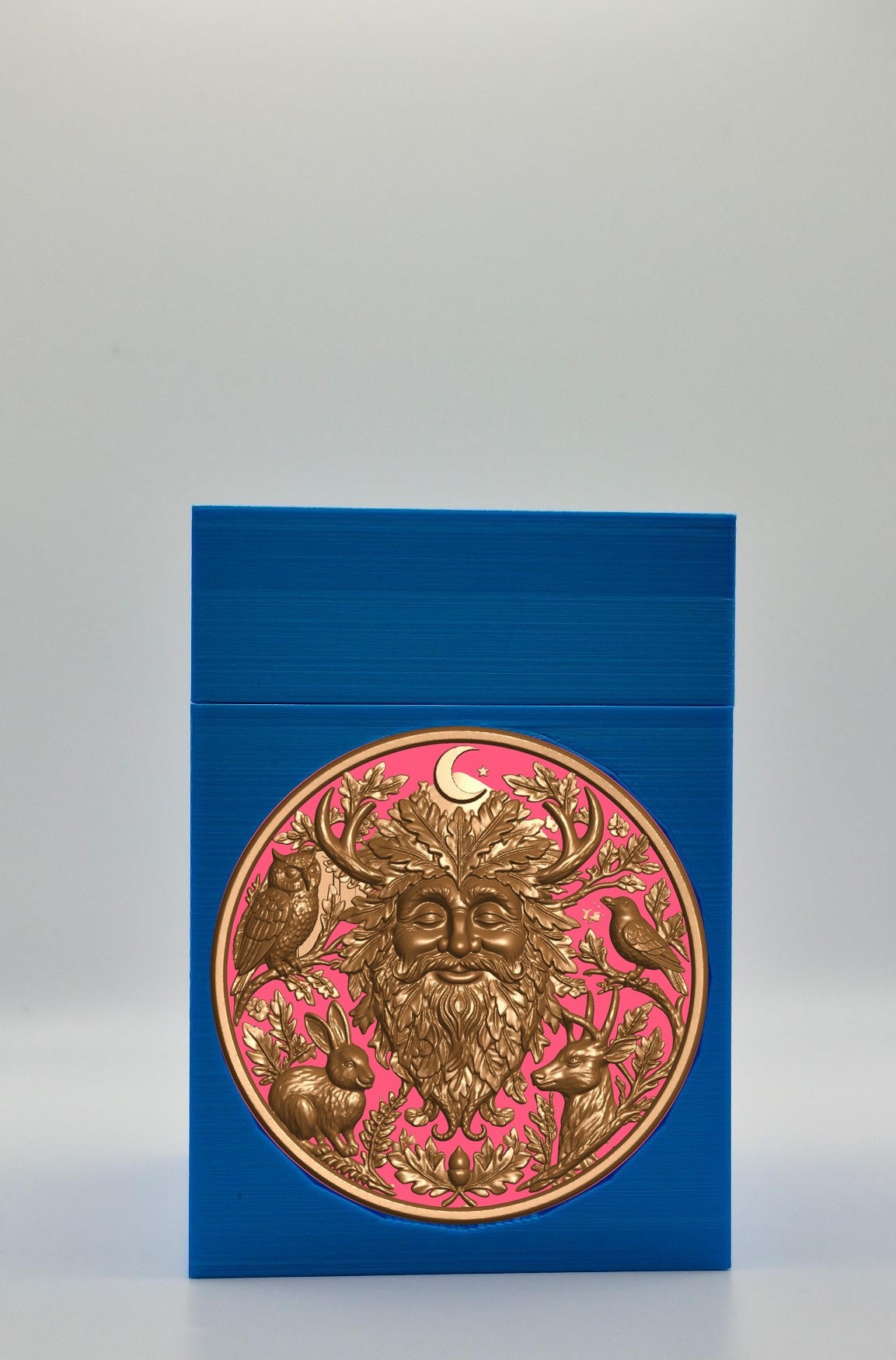 Tree Spirit Card Box — Blue