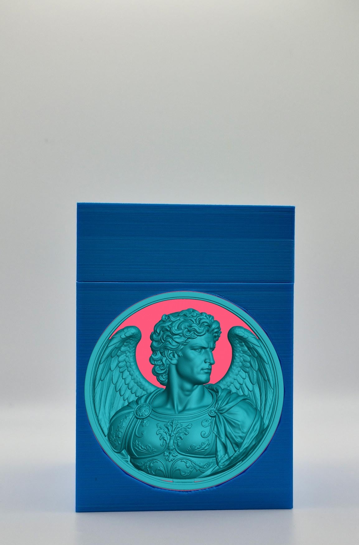 Angel Card Box — Blue