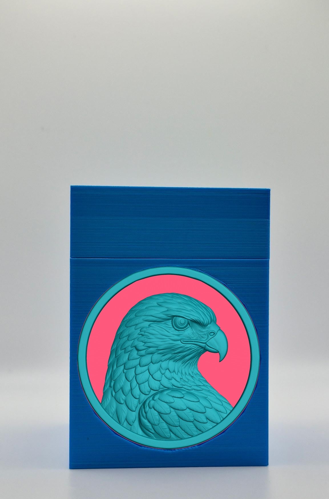 Eagle Card Box — Blue