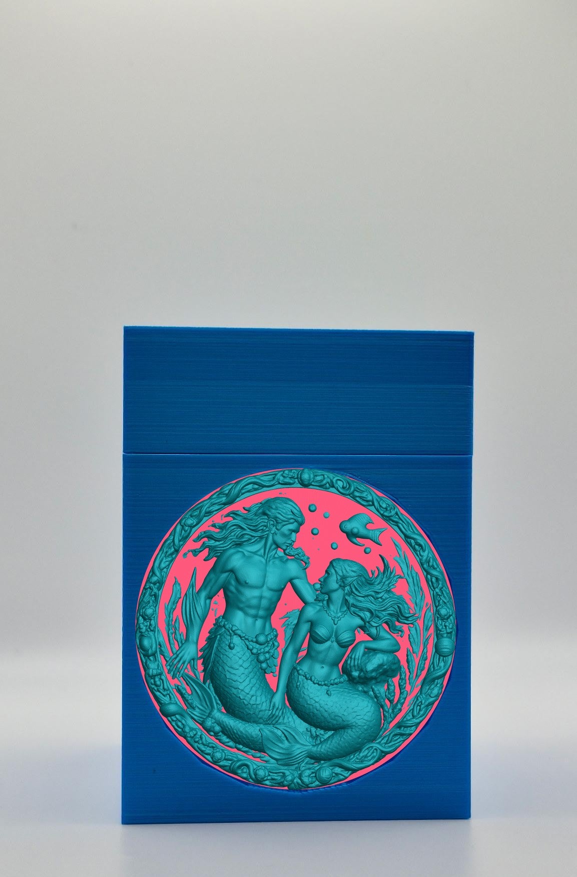 Merfolk Card Box — Blue