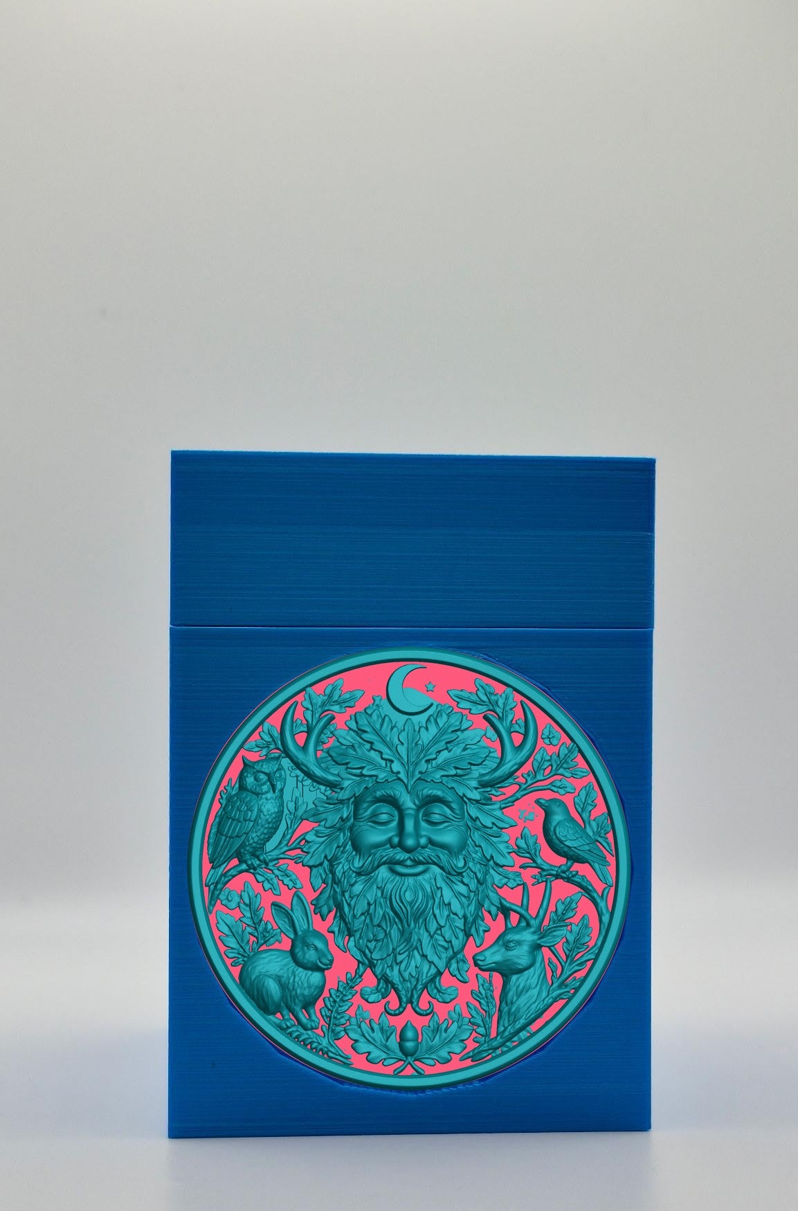 Tree Spirit Card Box — Blue