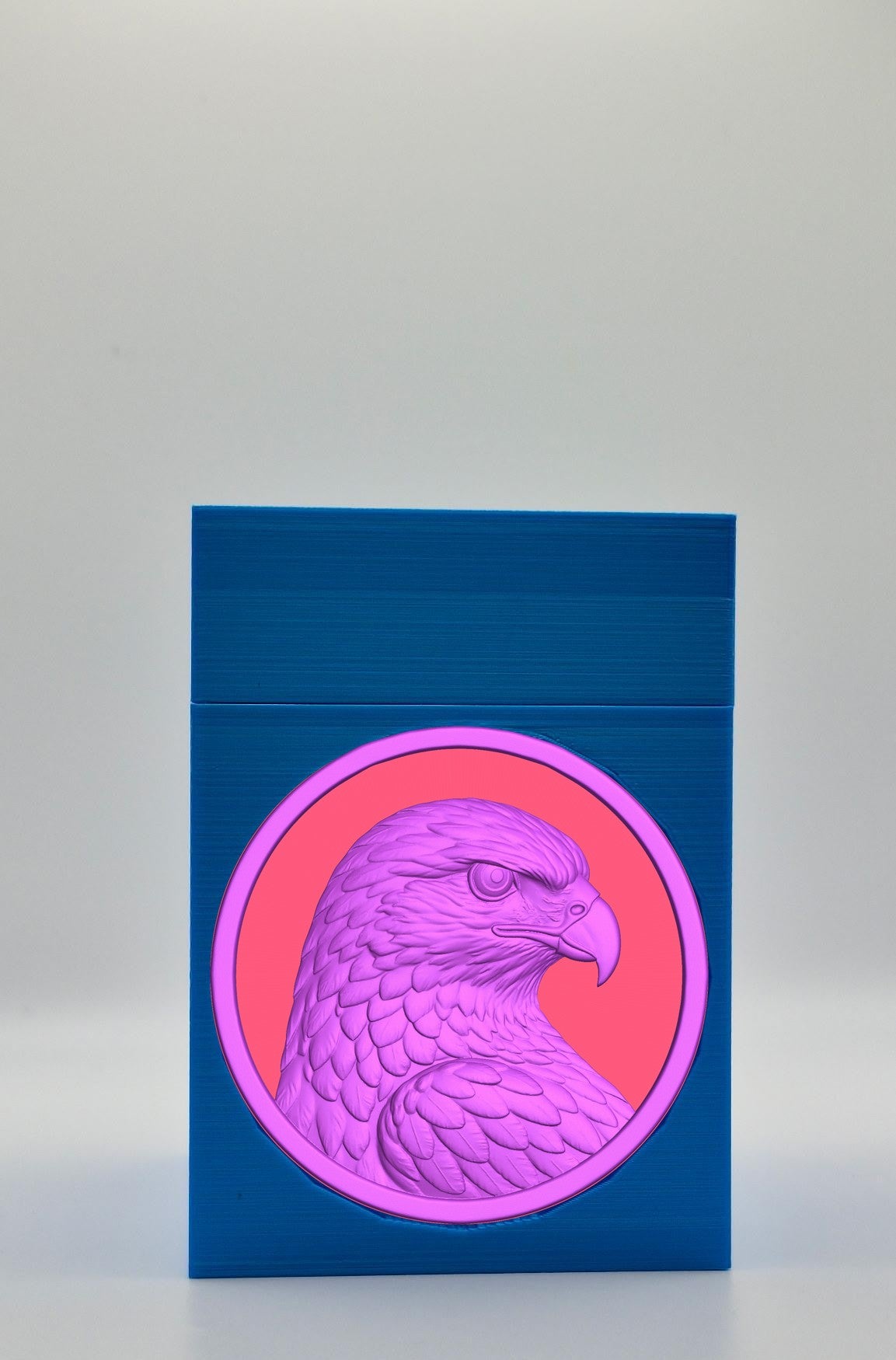 Eagle Card Box — Blue