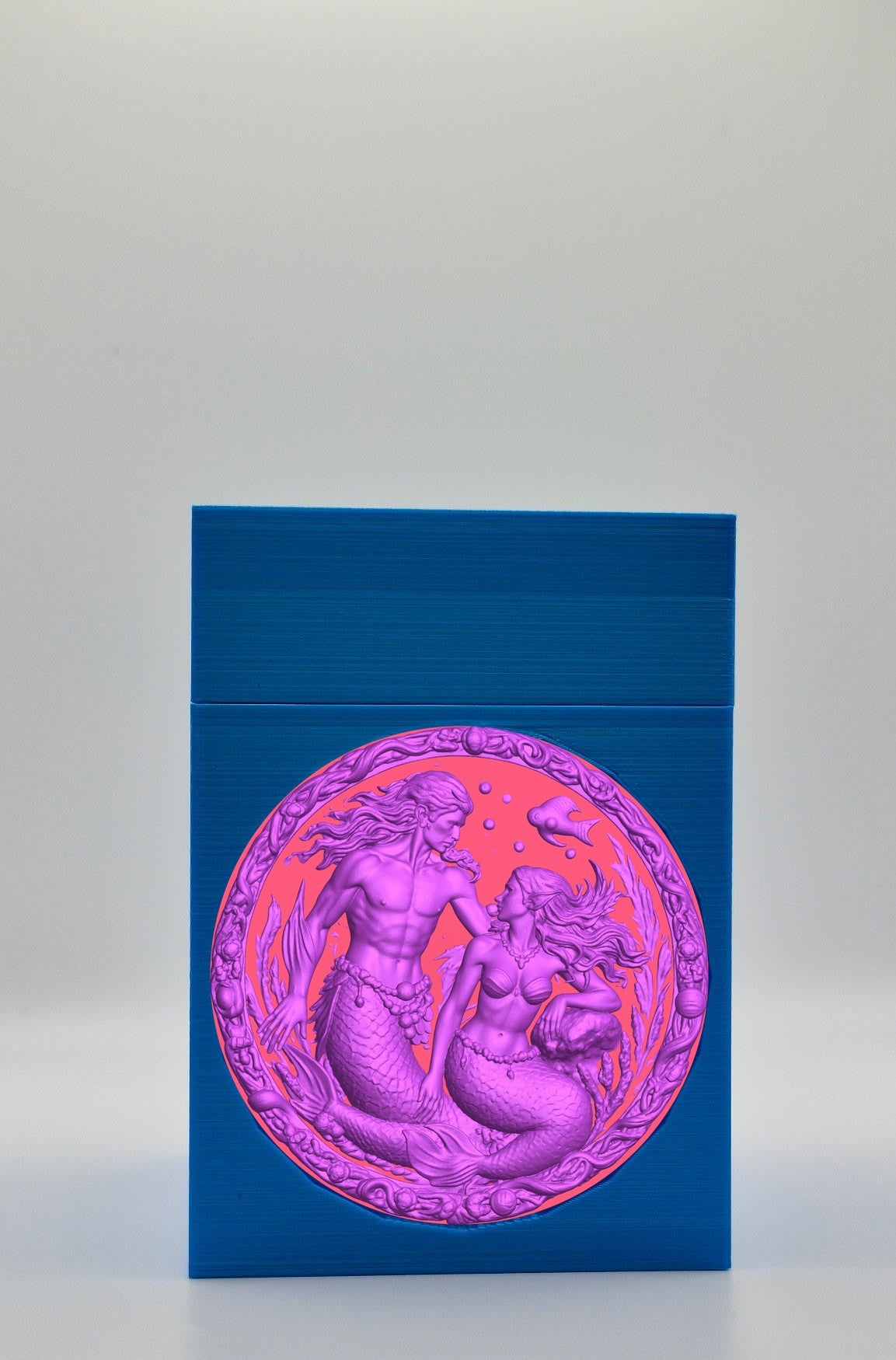 Merfolk Card Box — Blue