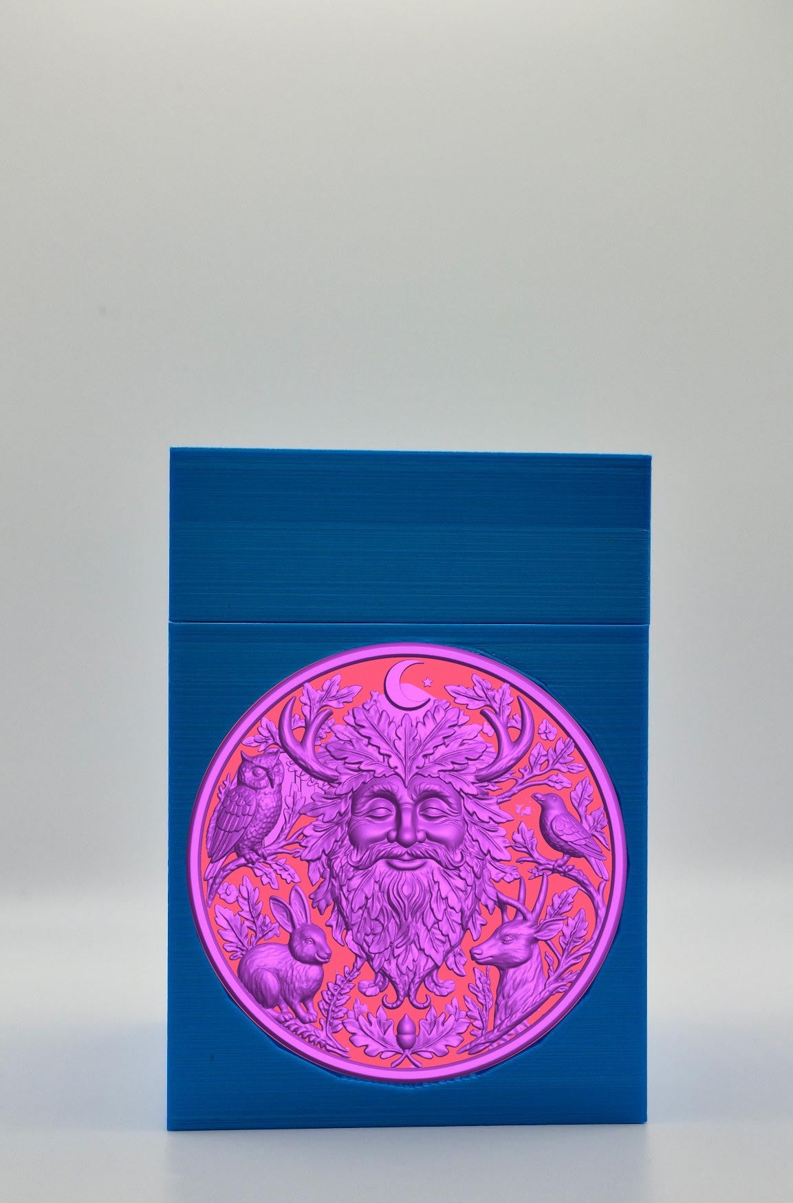 Tree Spirit Card Box — Blue