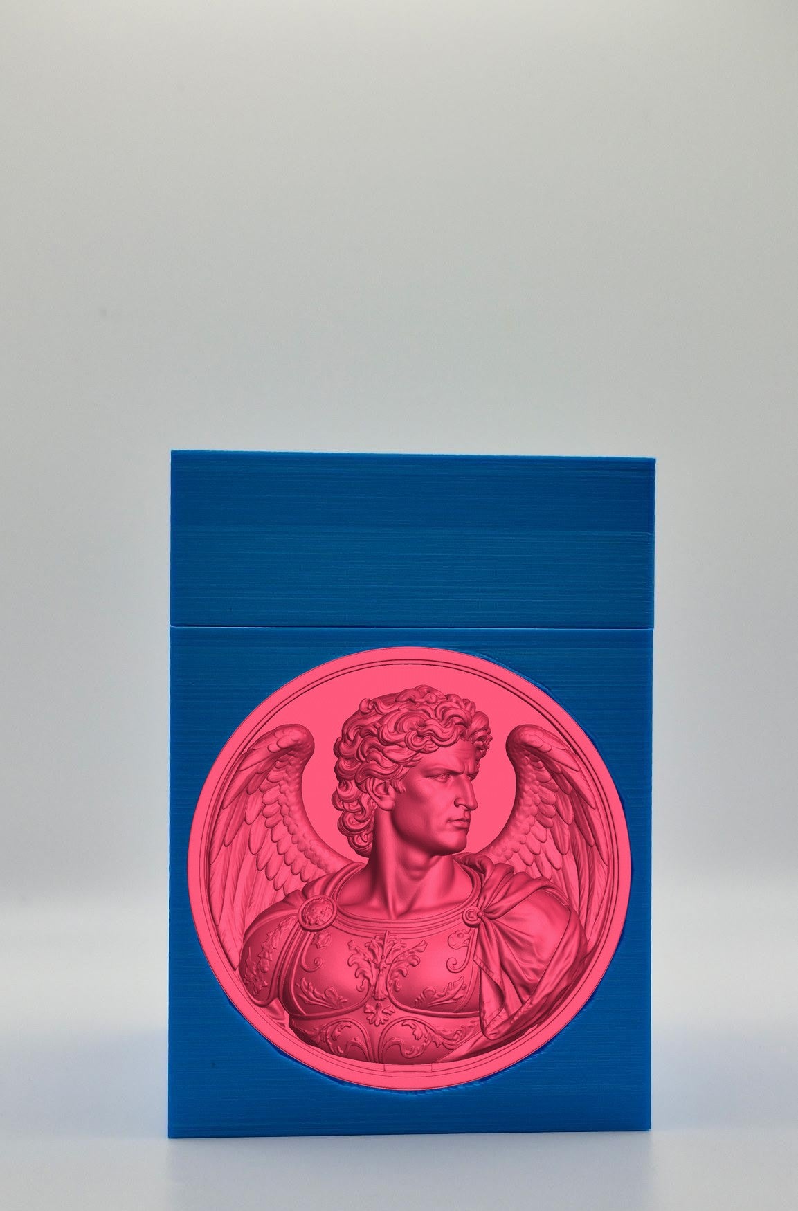 Angel Card Box — Blue