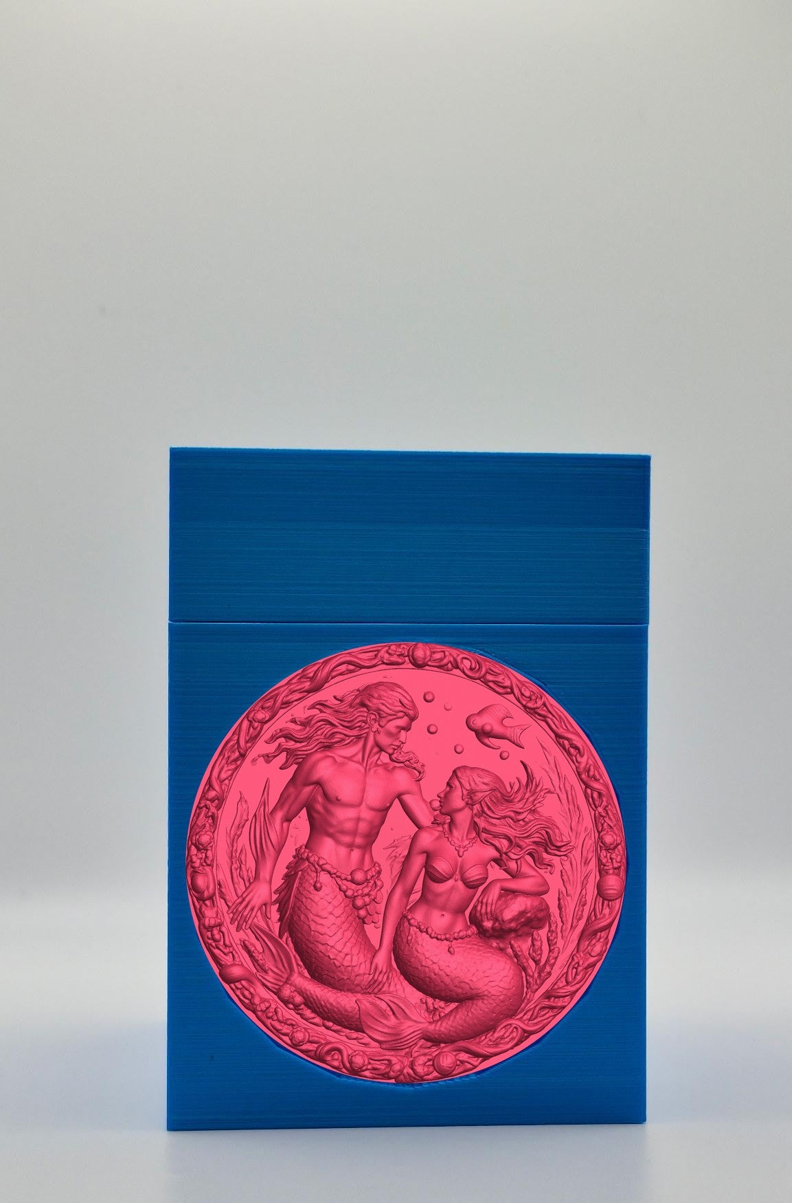 Merfolk Card Box — Blue