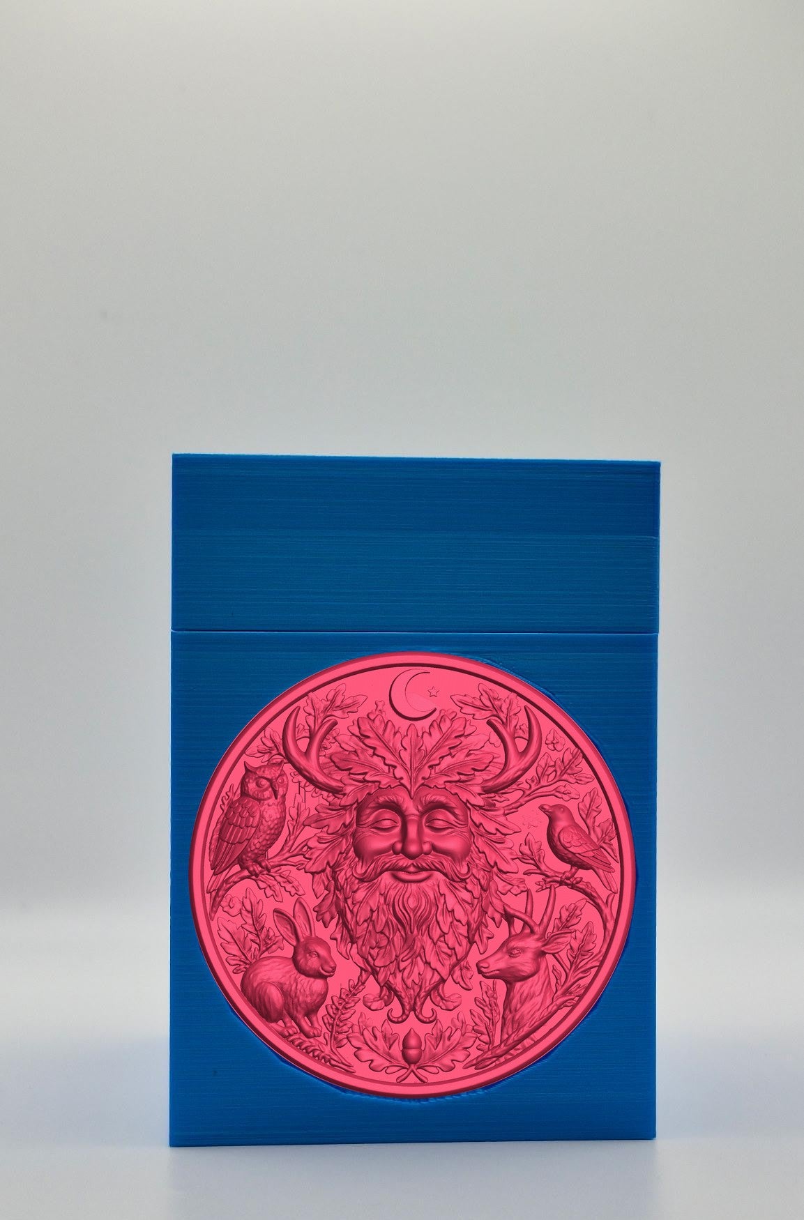 Tree Spirit Card Box — Blue