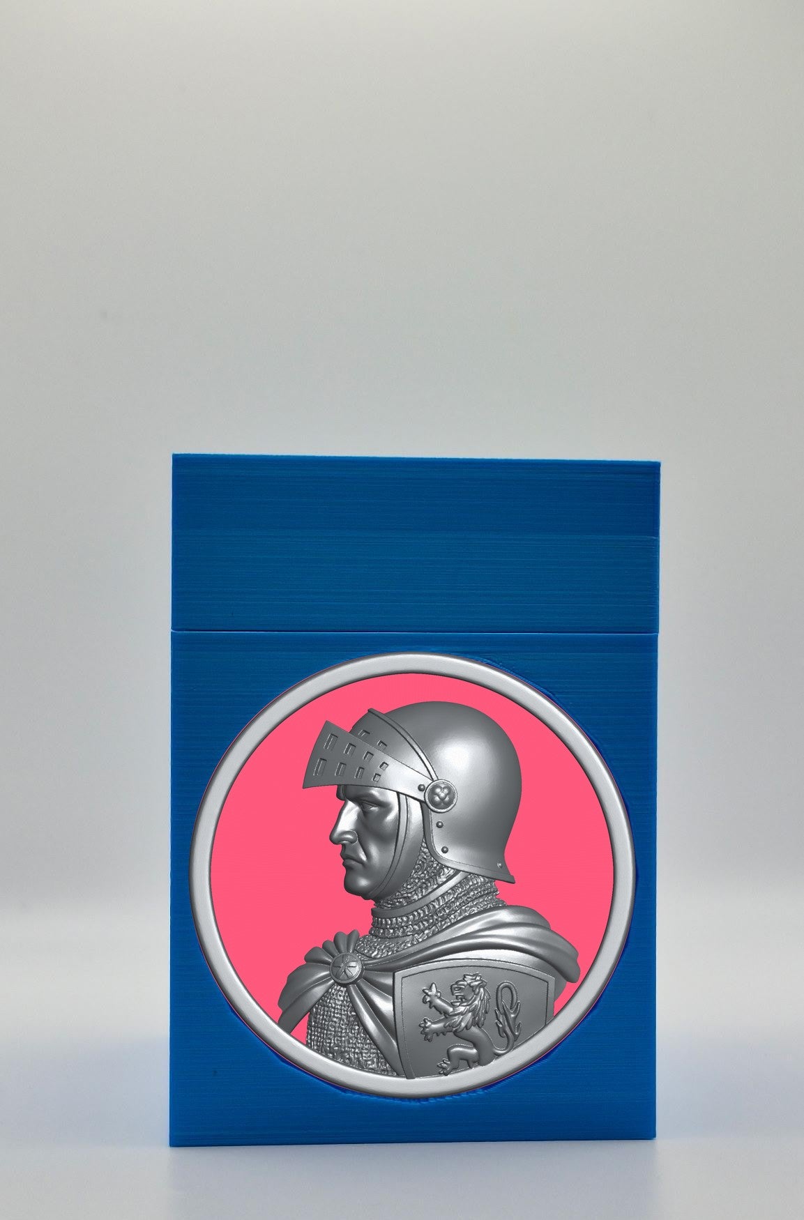 Knight Card Box — Blue