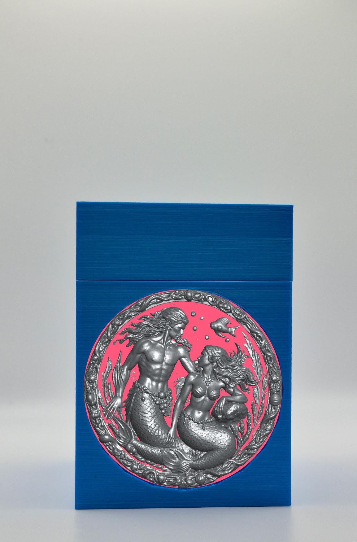 Merfolk Card Box — Blue