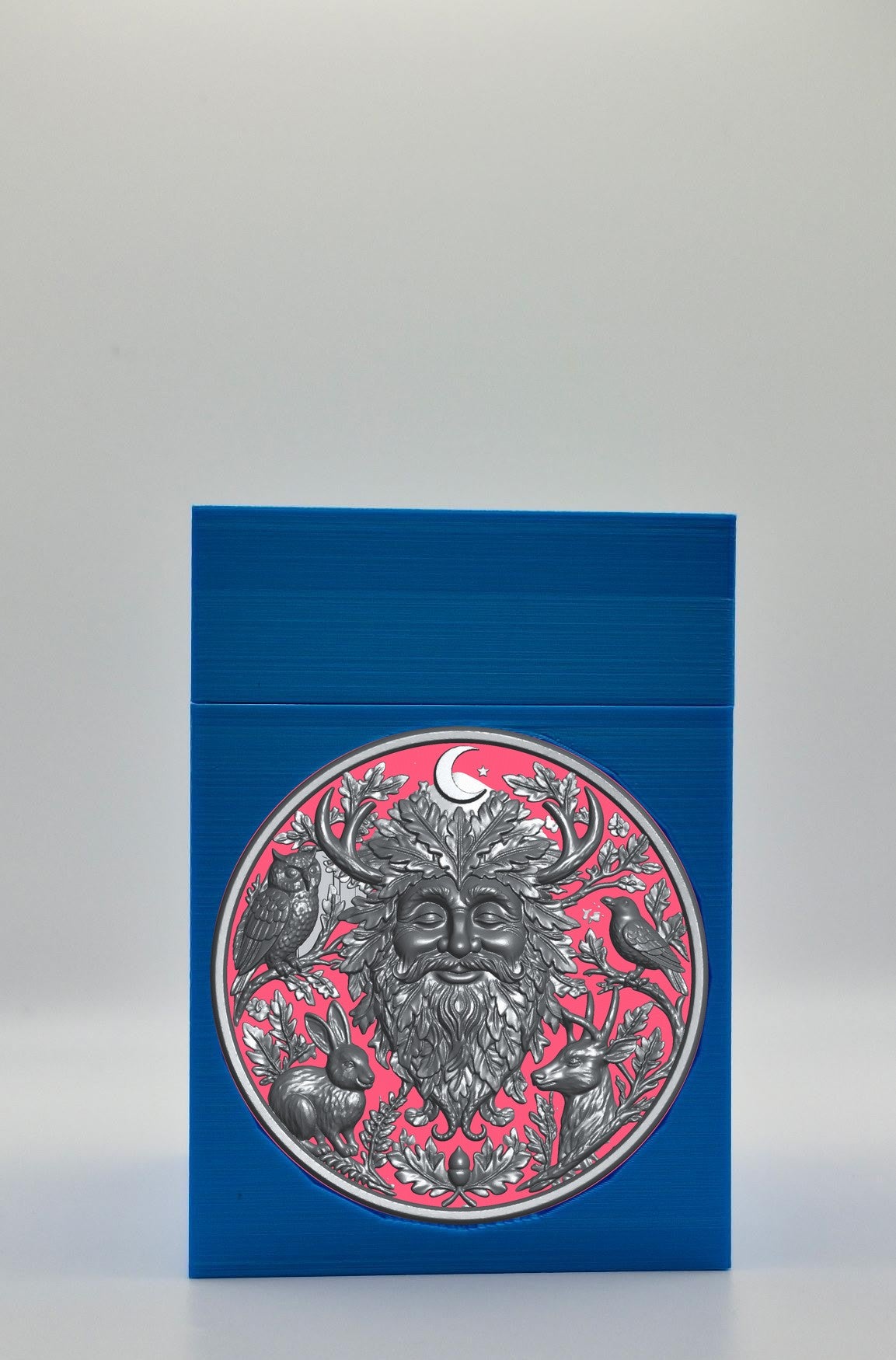 Tree Spirit Card Box — Blue