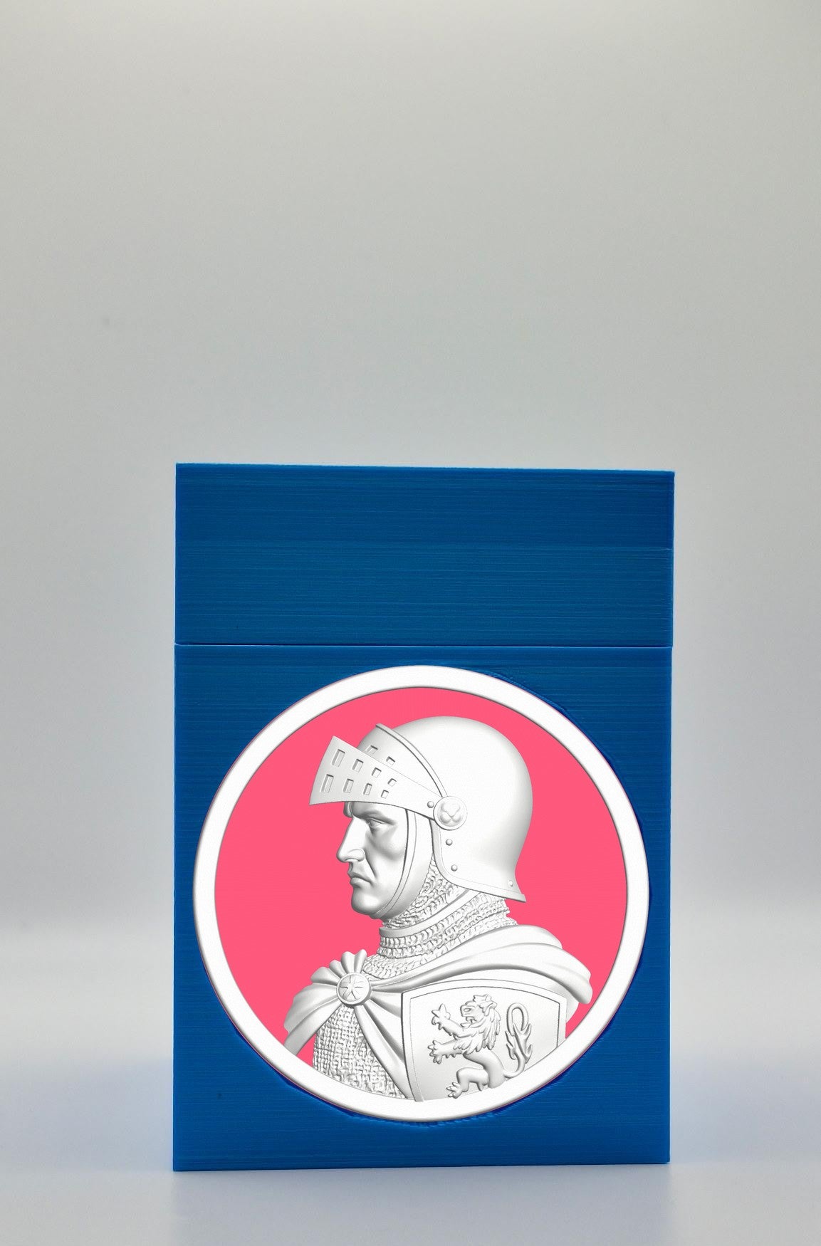 Knight Card Box — Blue