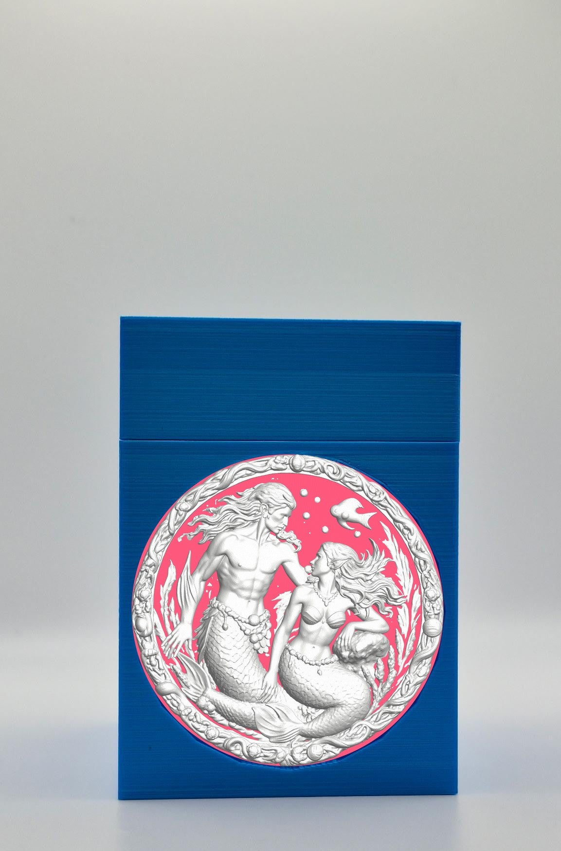 Merfolk Card Box — Blue