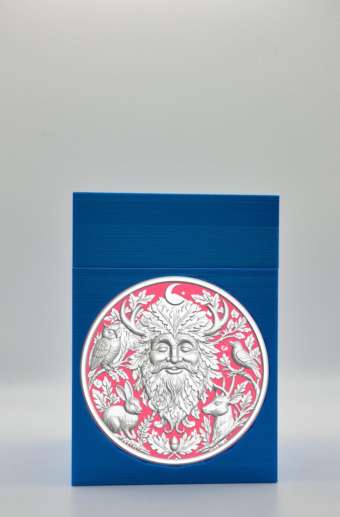 Tree Spirit Card Box — Blue
