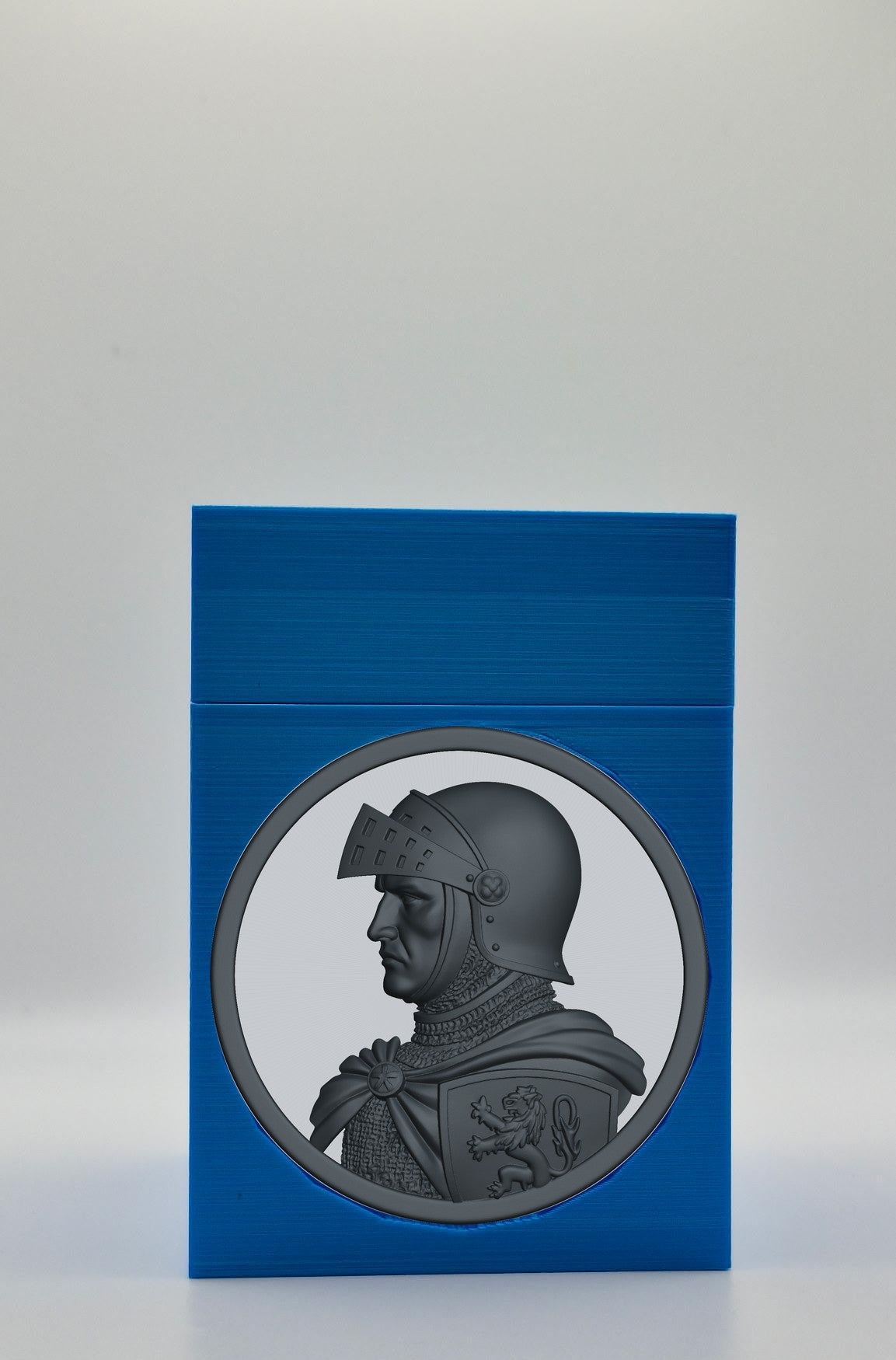 Knight Card Box — Blue