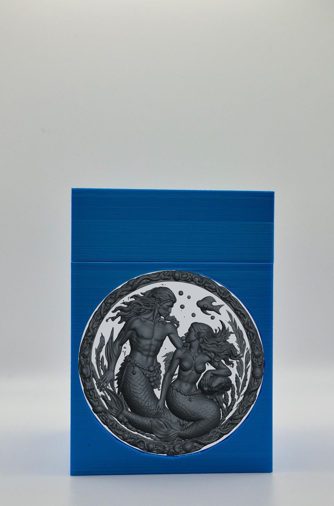 Merfolk Card Box — Blue