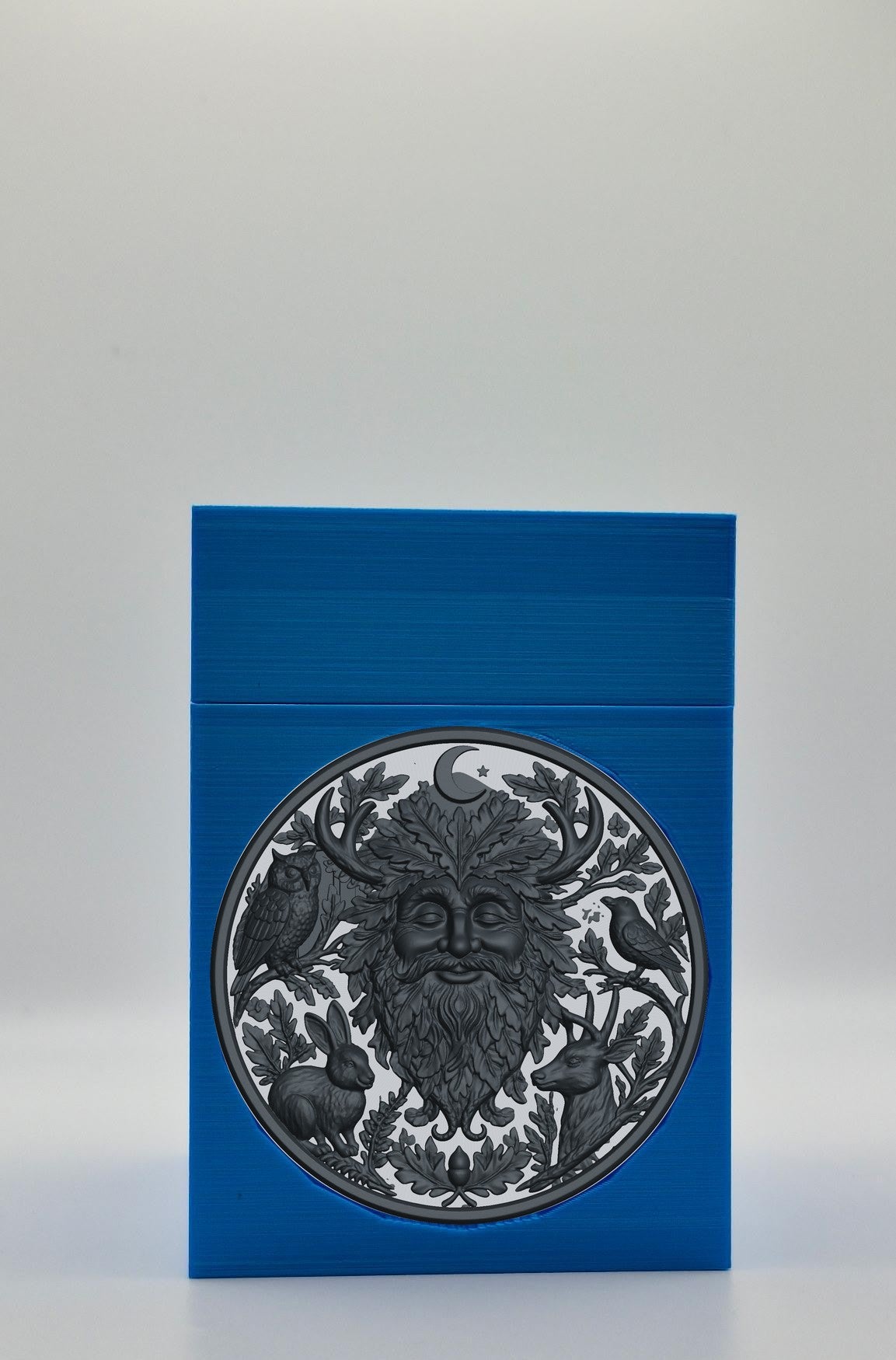 Tree Spirit Card Box — Blue