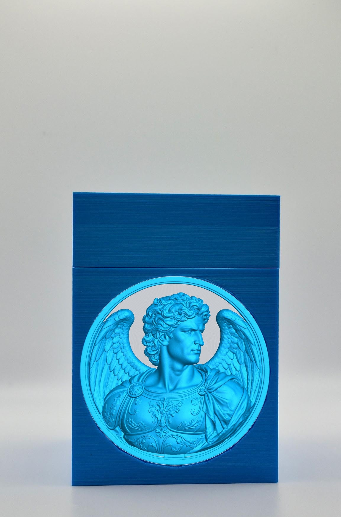 Angel Card Box — Blue