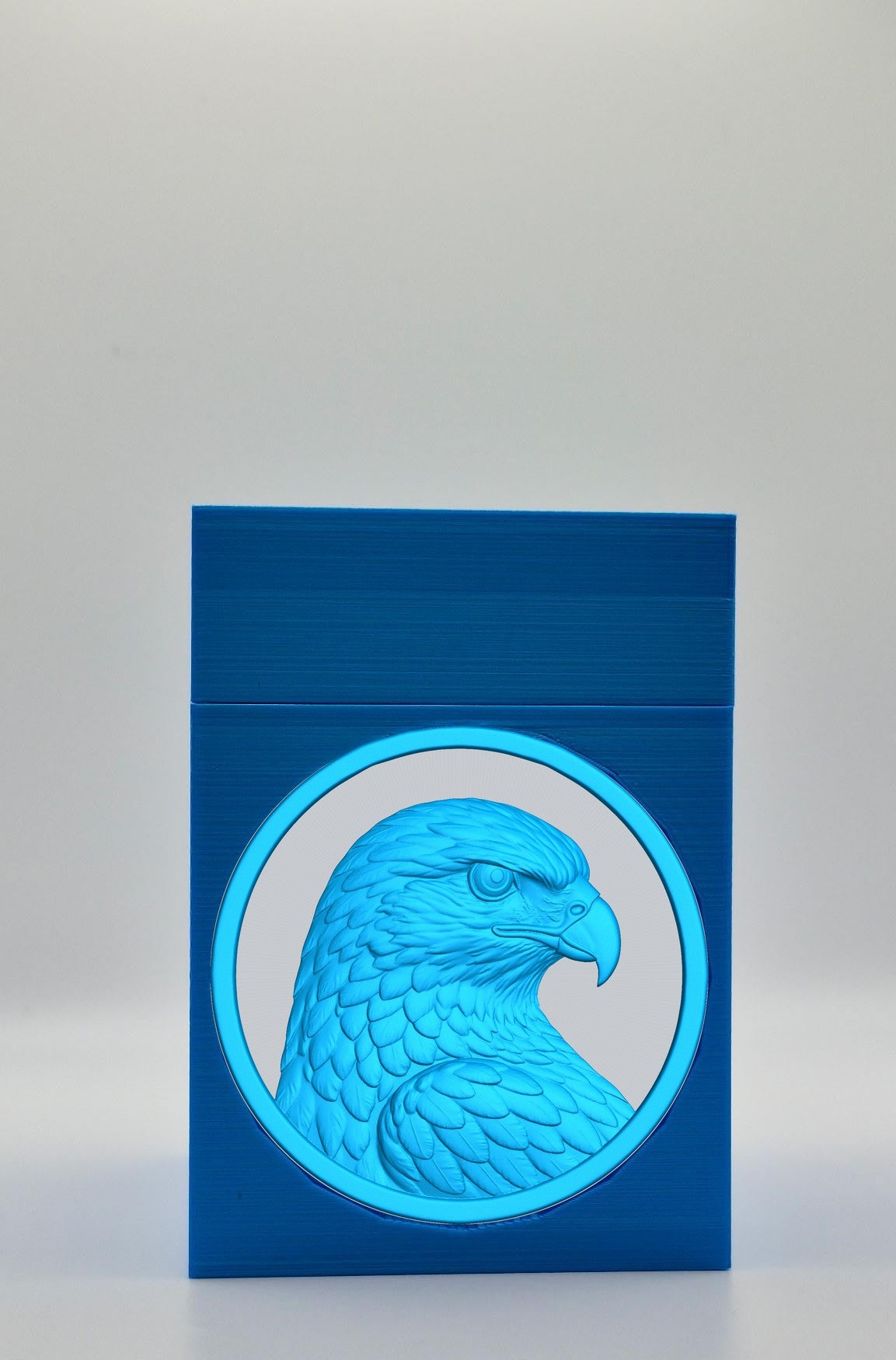 Eagle Card Box — Blue