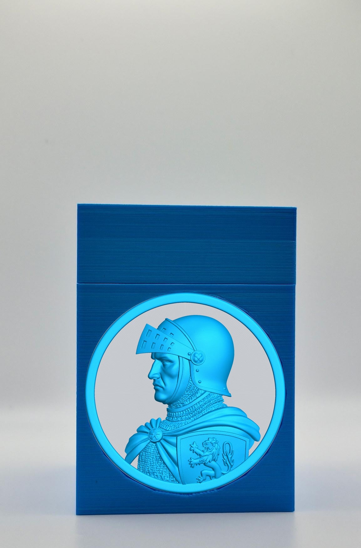 Knight Card Box — Blue