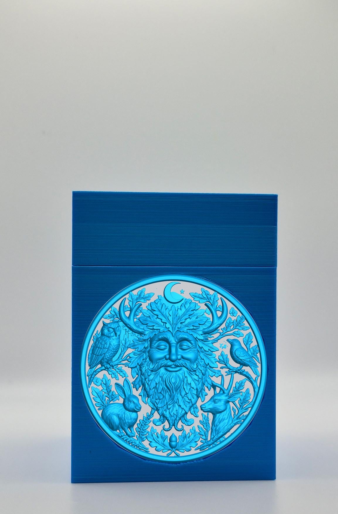 Tree Spirit Card Box — Blue