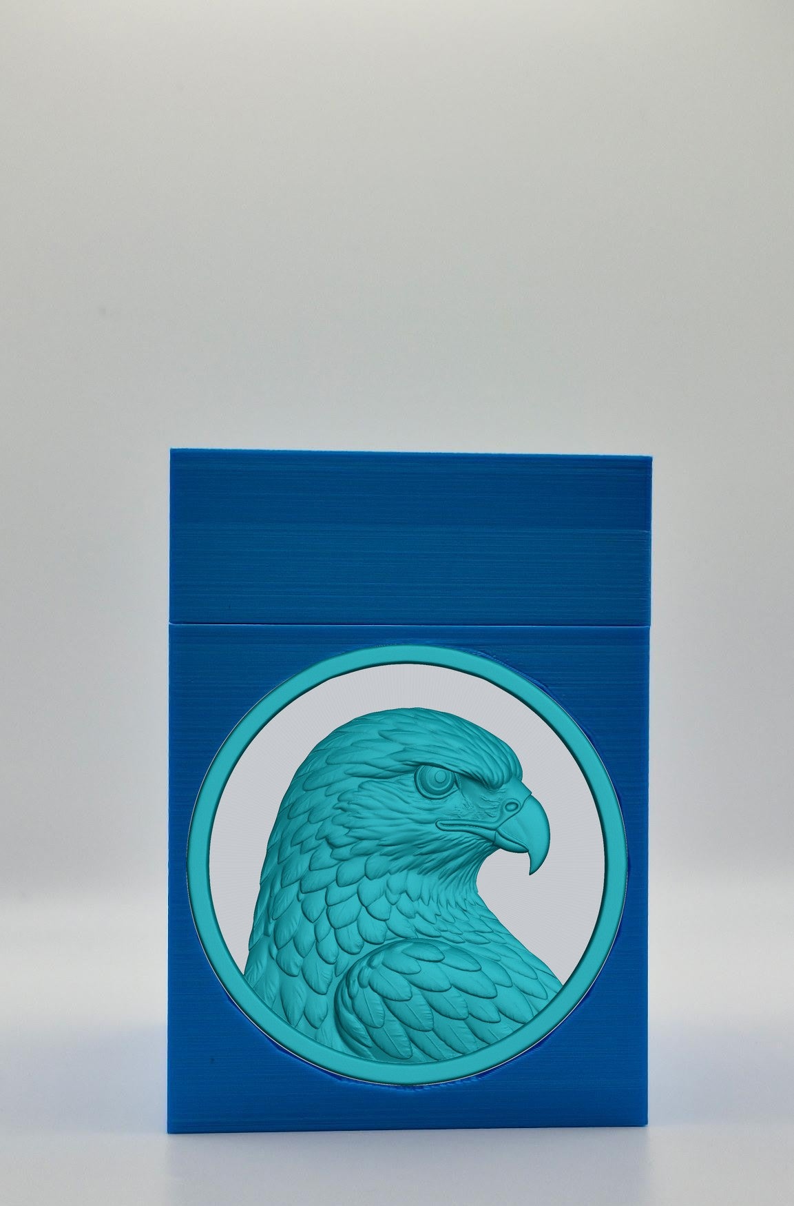 Eagle Card Box — Blue