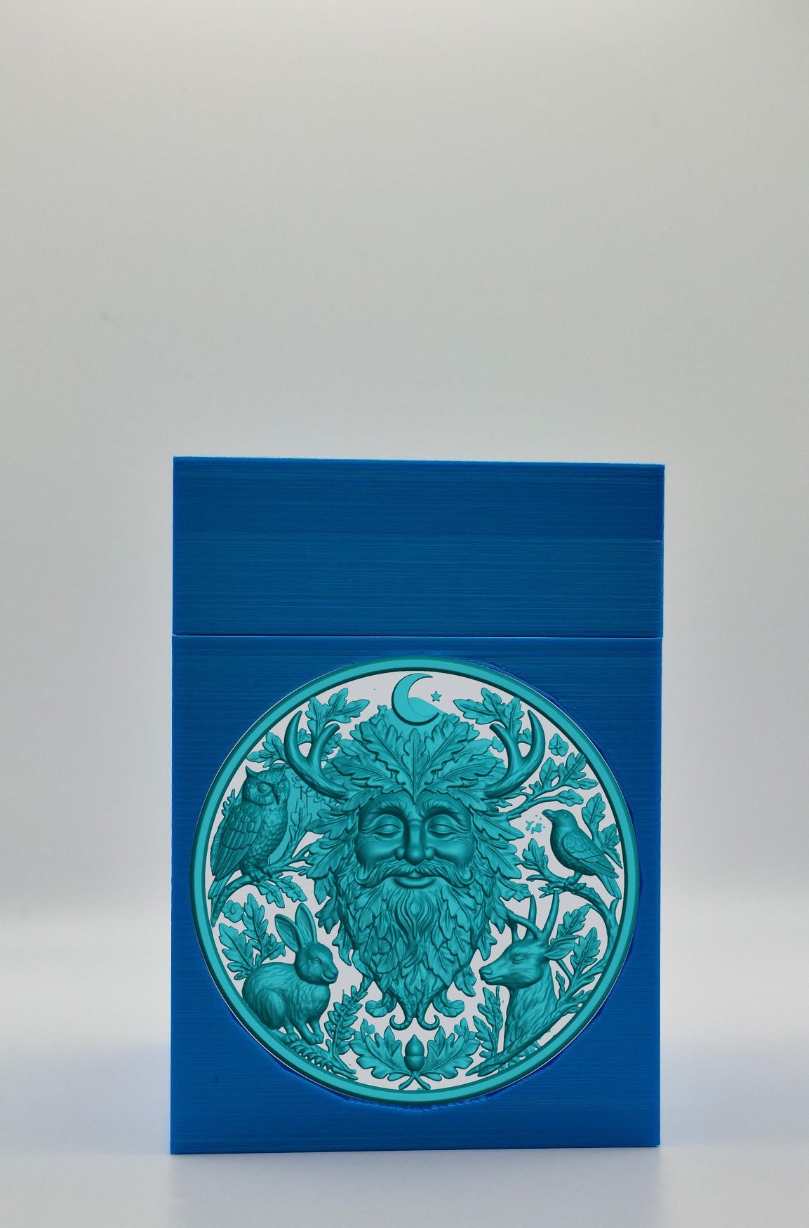 Tree Spirit Card Box — Blue