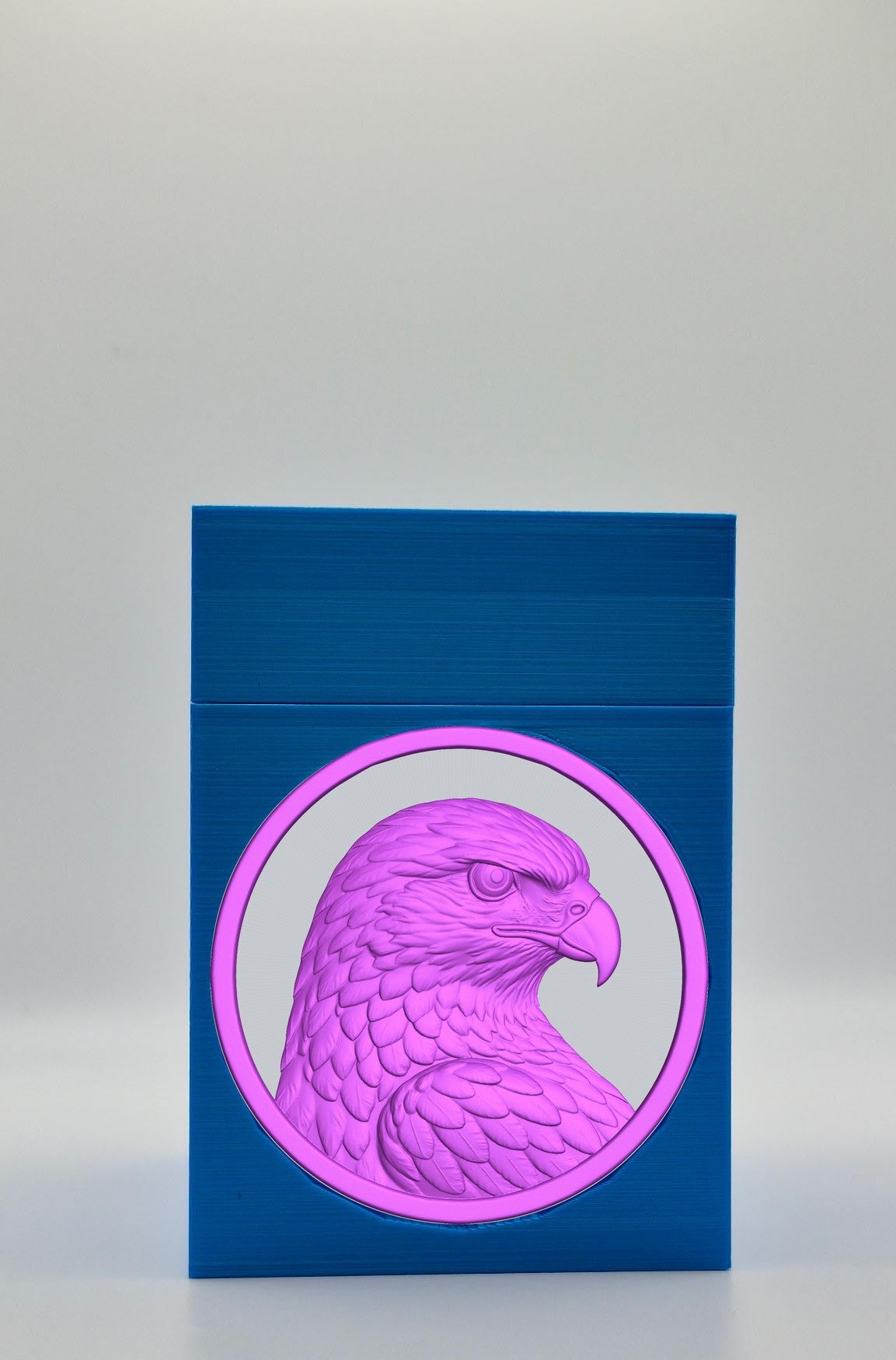 Eagle Card Box — Blue