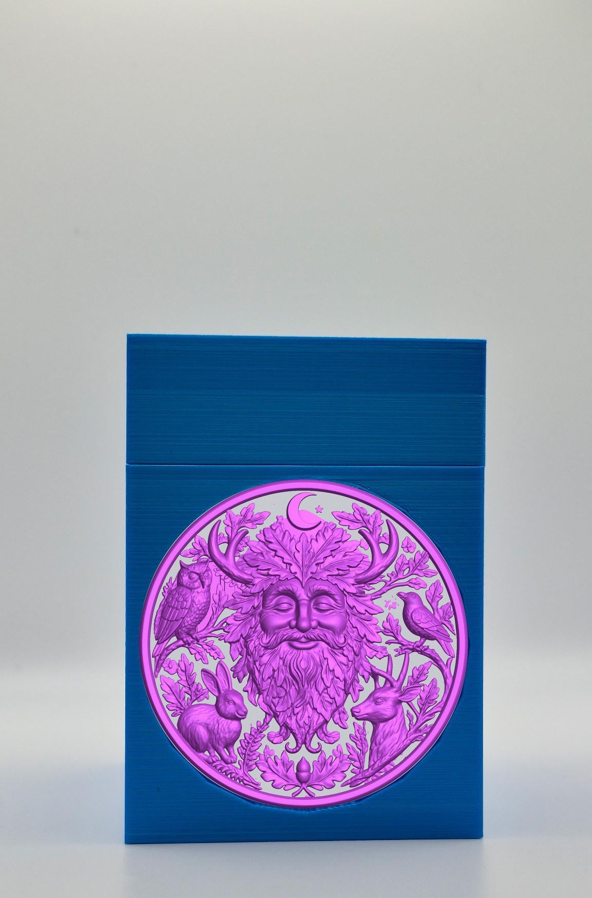 Tree Spirit Card Box — Blue