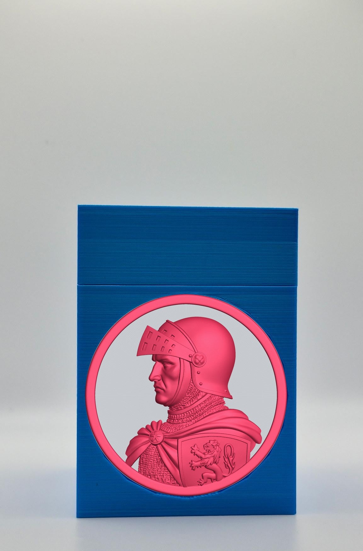 Knight Card Box — Blue
