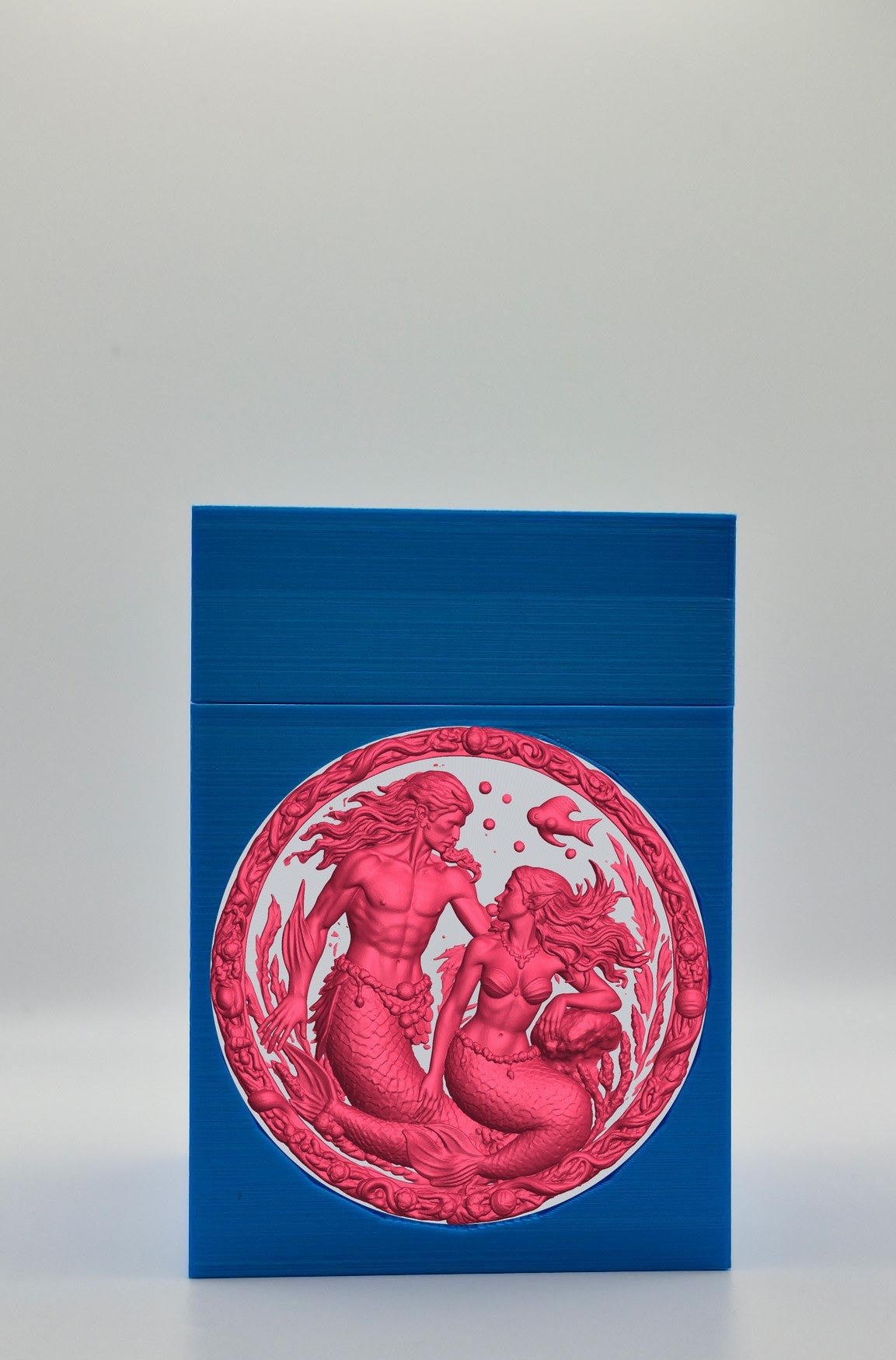 Merfolk Card Box — Blue