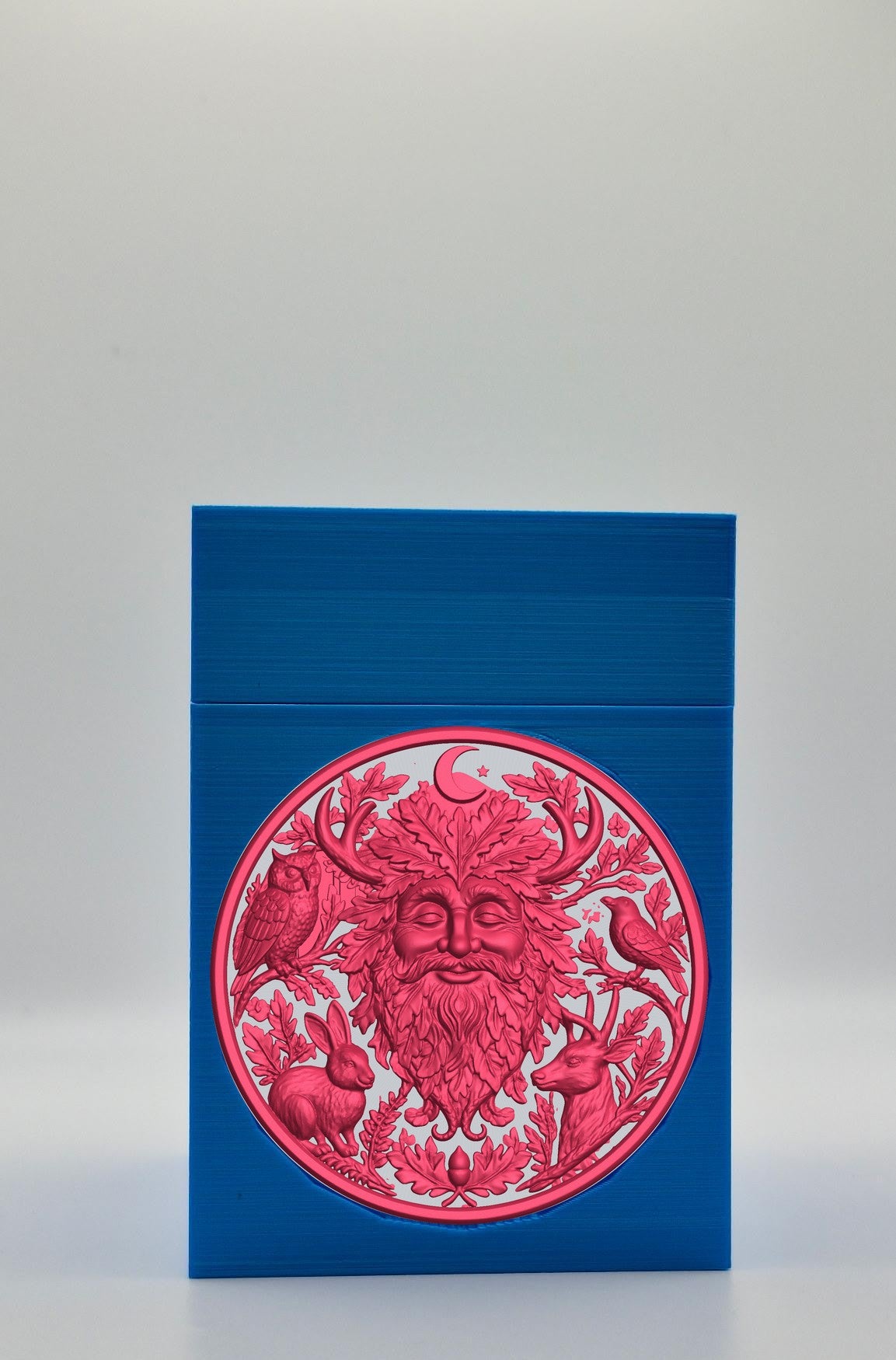 Tree Spirit Card Box — Blue