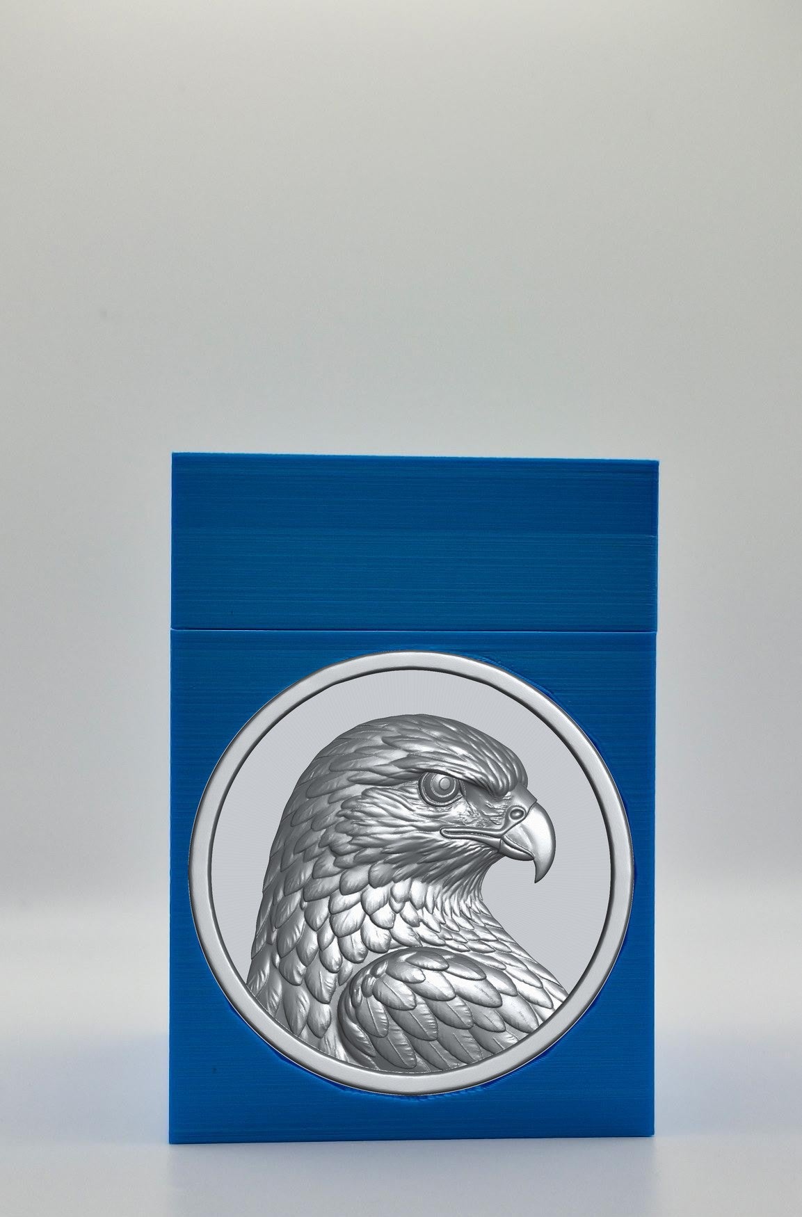 Eagle Card Box — Blue