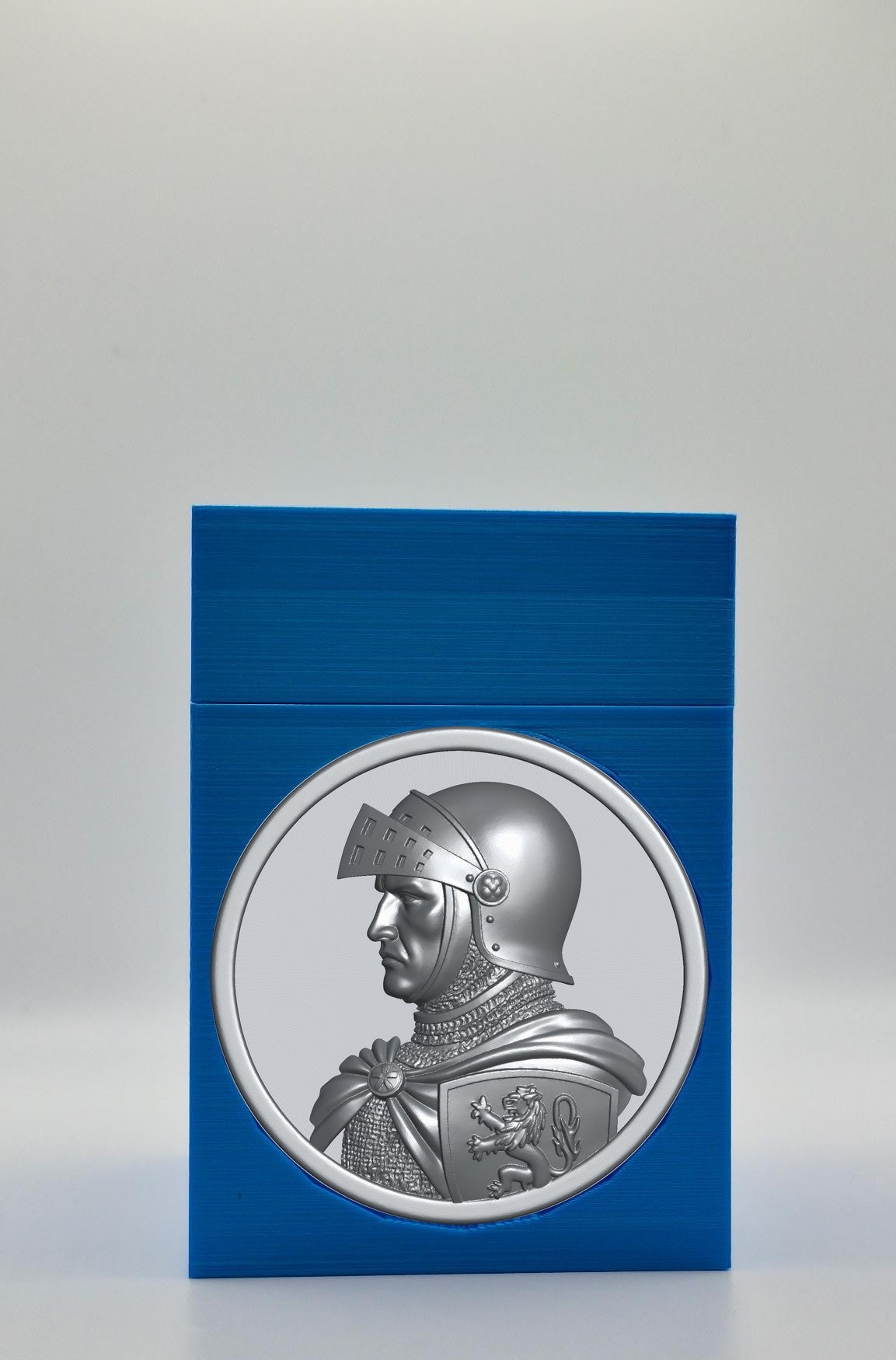Knight Card Box — Blue