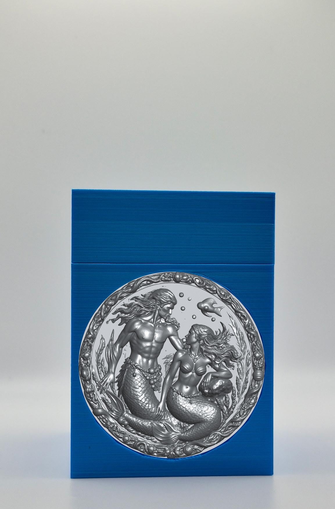Merfolk Card Box — Blue