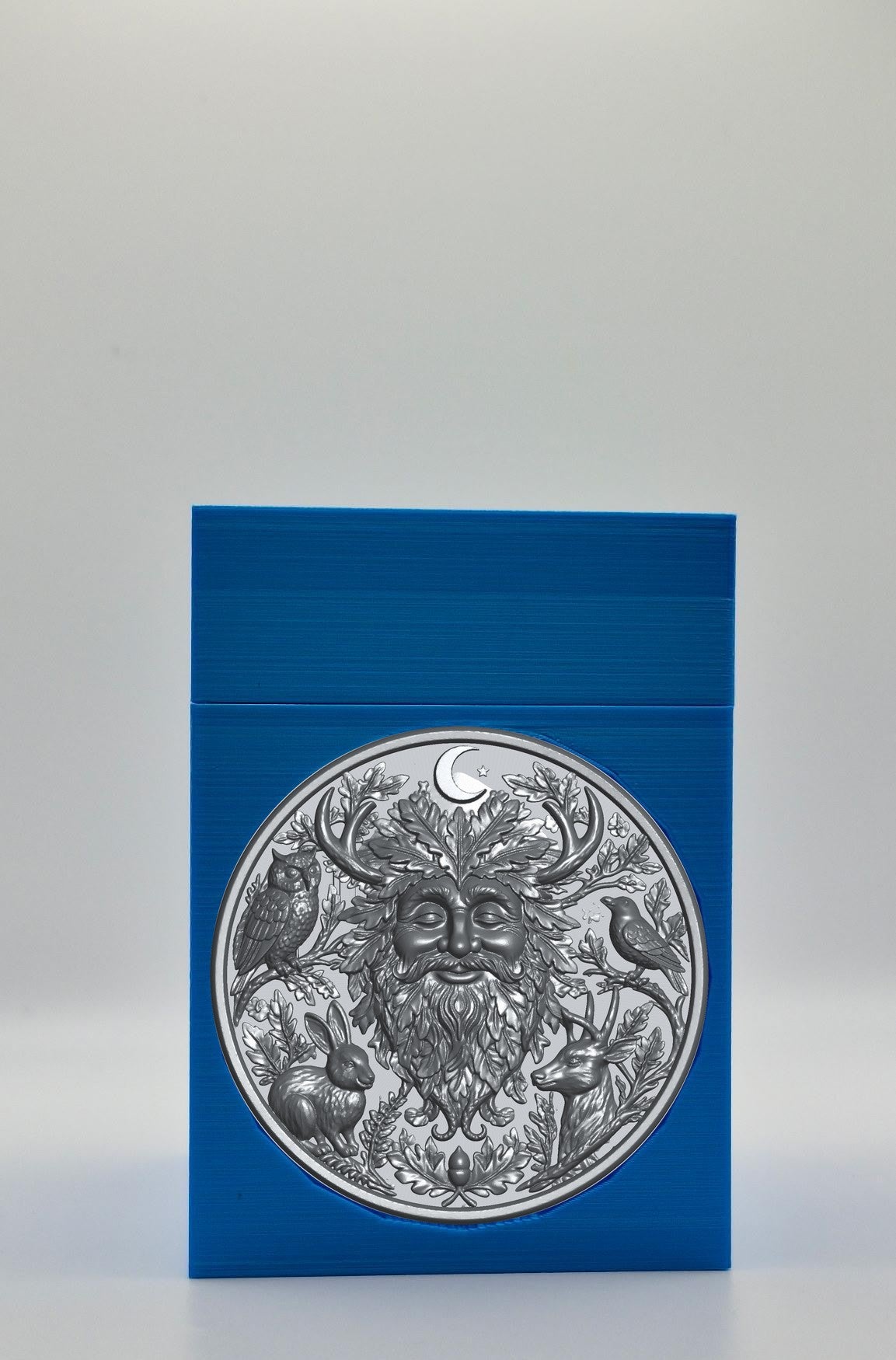 Tree Spirit Card Box — Blue
