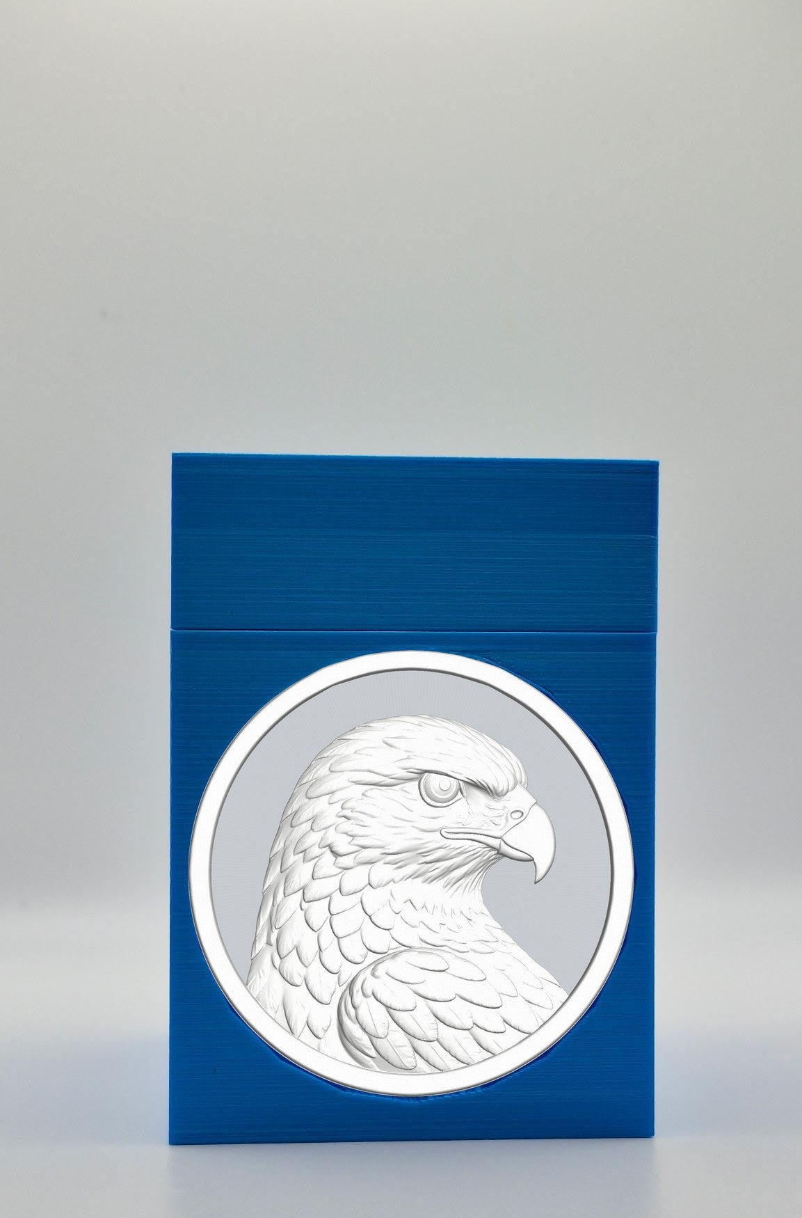 Eagle Card Box — Blue