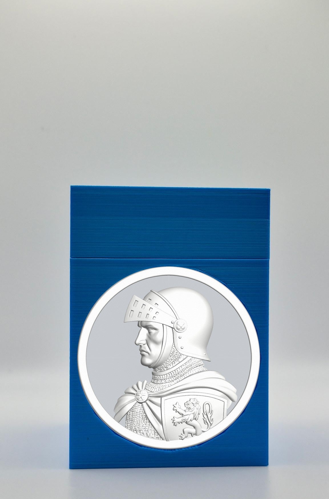 Knight Card Box — Blue