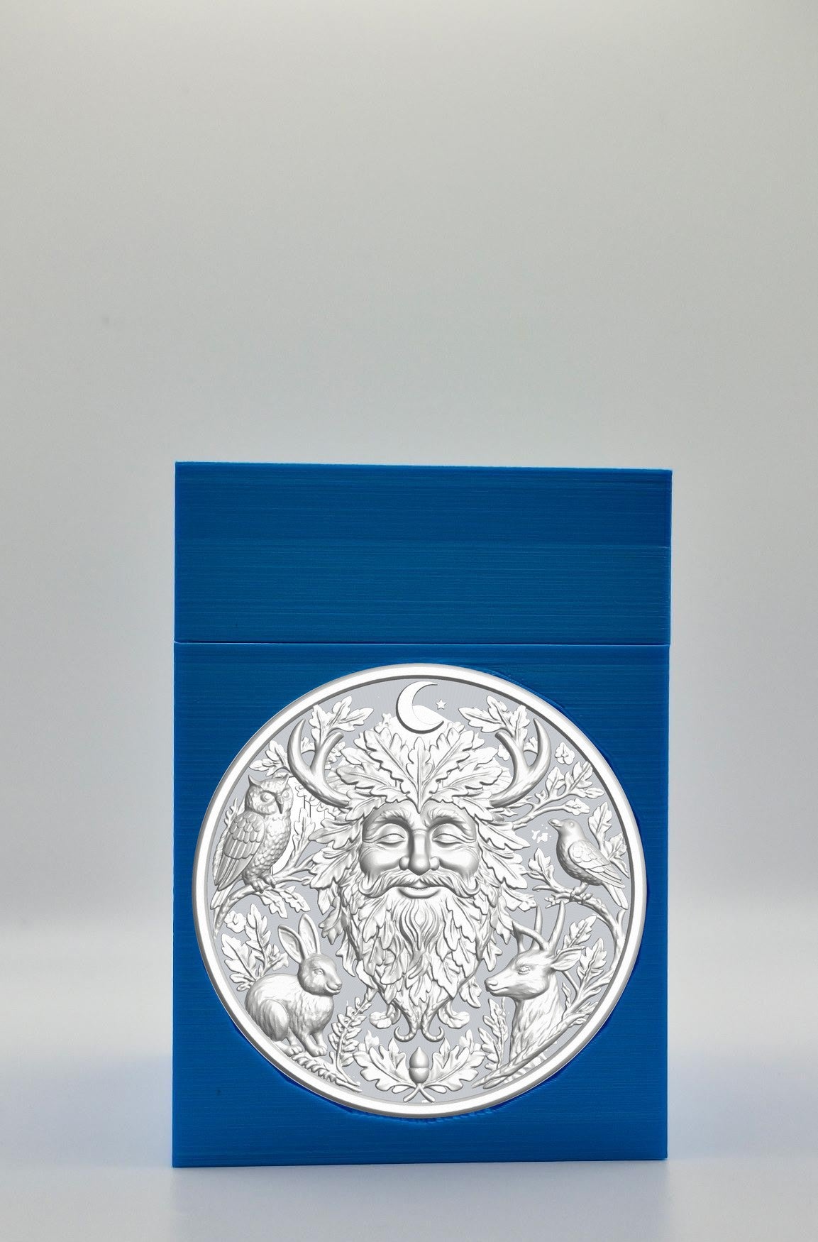 Tree Spirit Card Box — Blue