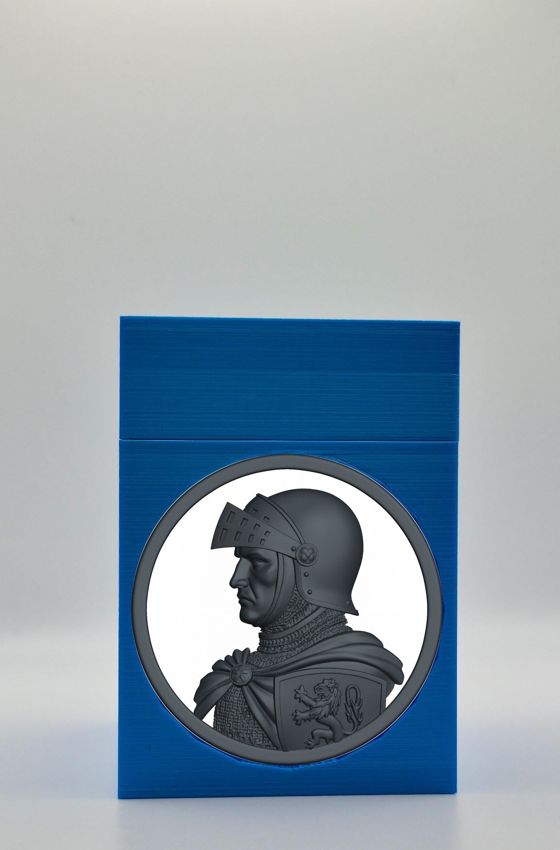 Knight Card Box — Blue