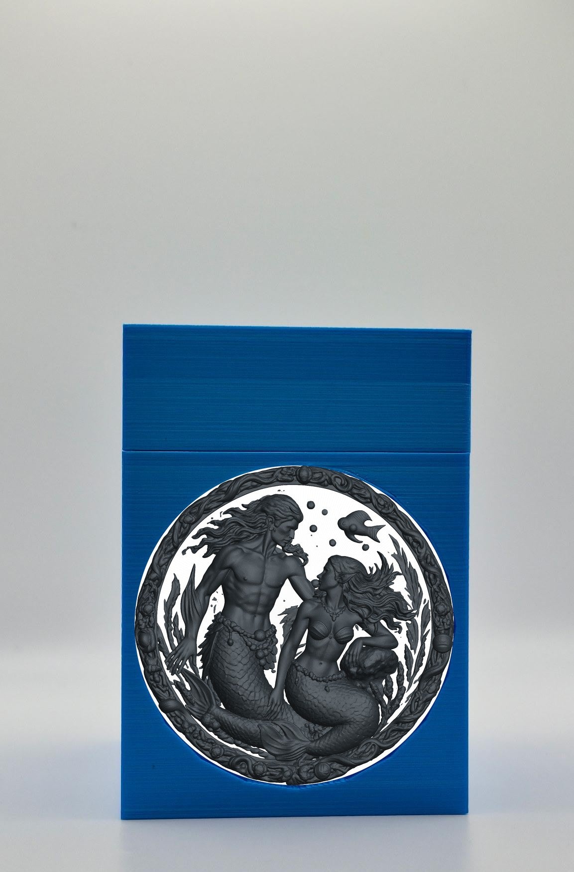 Merfolk Card Box — Blue