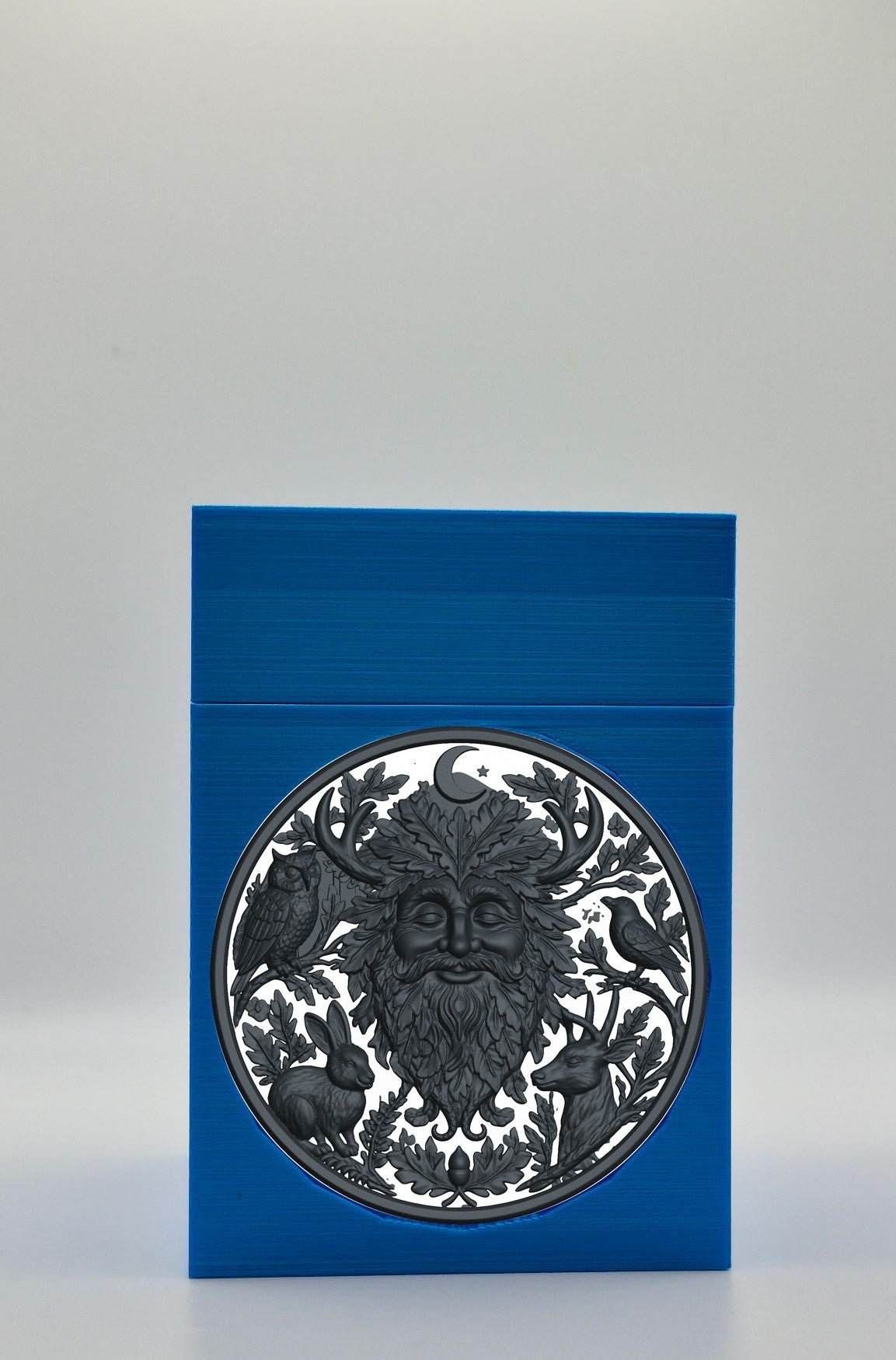 Tree Spirit Card Box — Blue