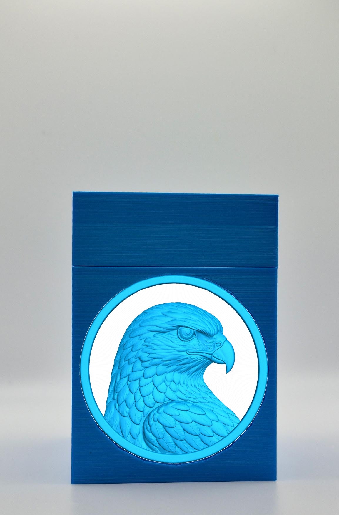 Eagle Card Box — Blue