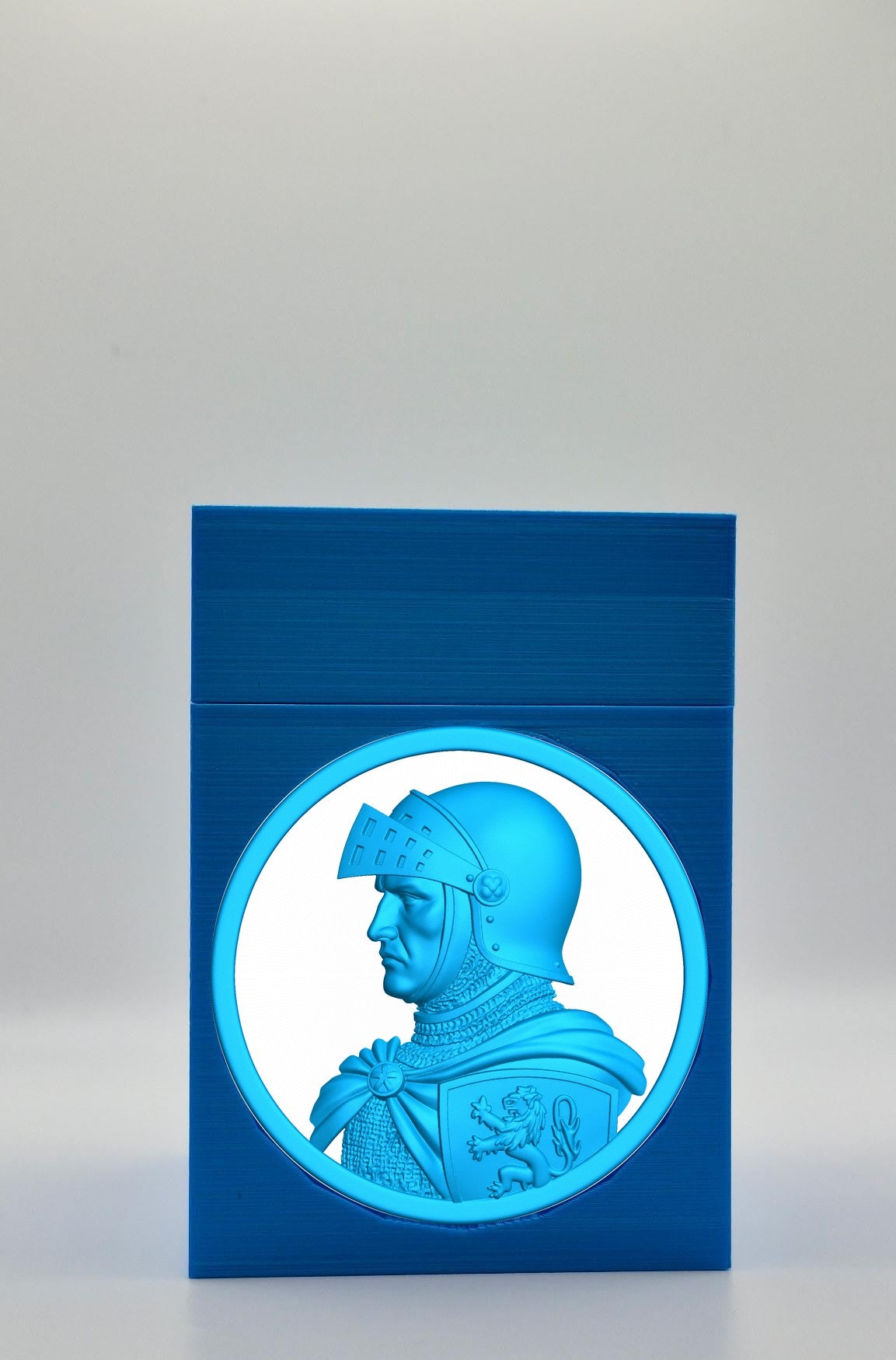 Knight Card Box — Blue