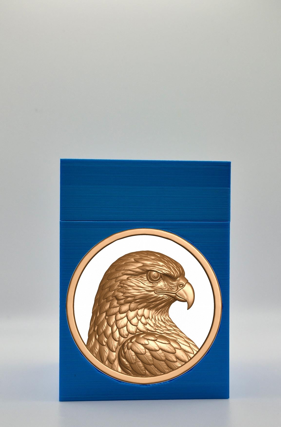 Eagle Card Box — Blue