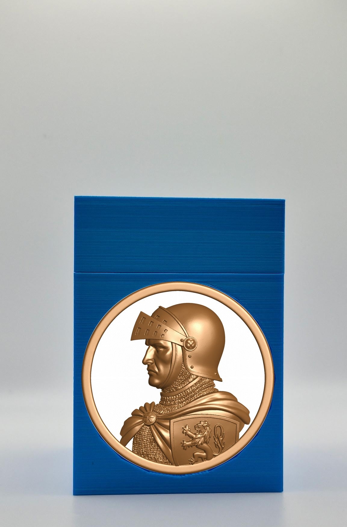 Knight Card Box — Blue