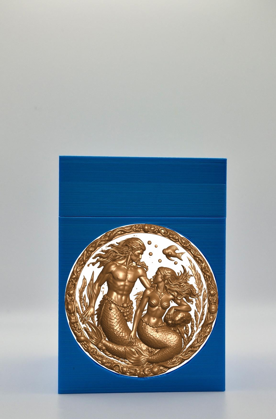 Merfolk Card Box — Blue